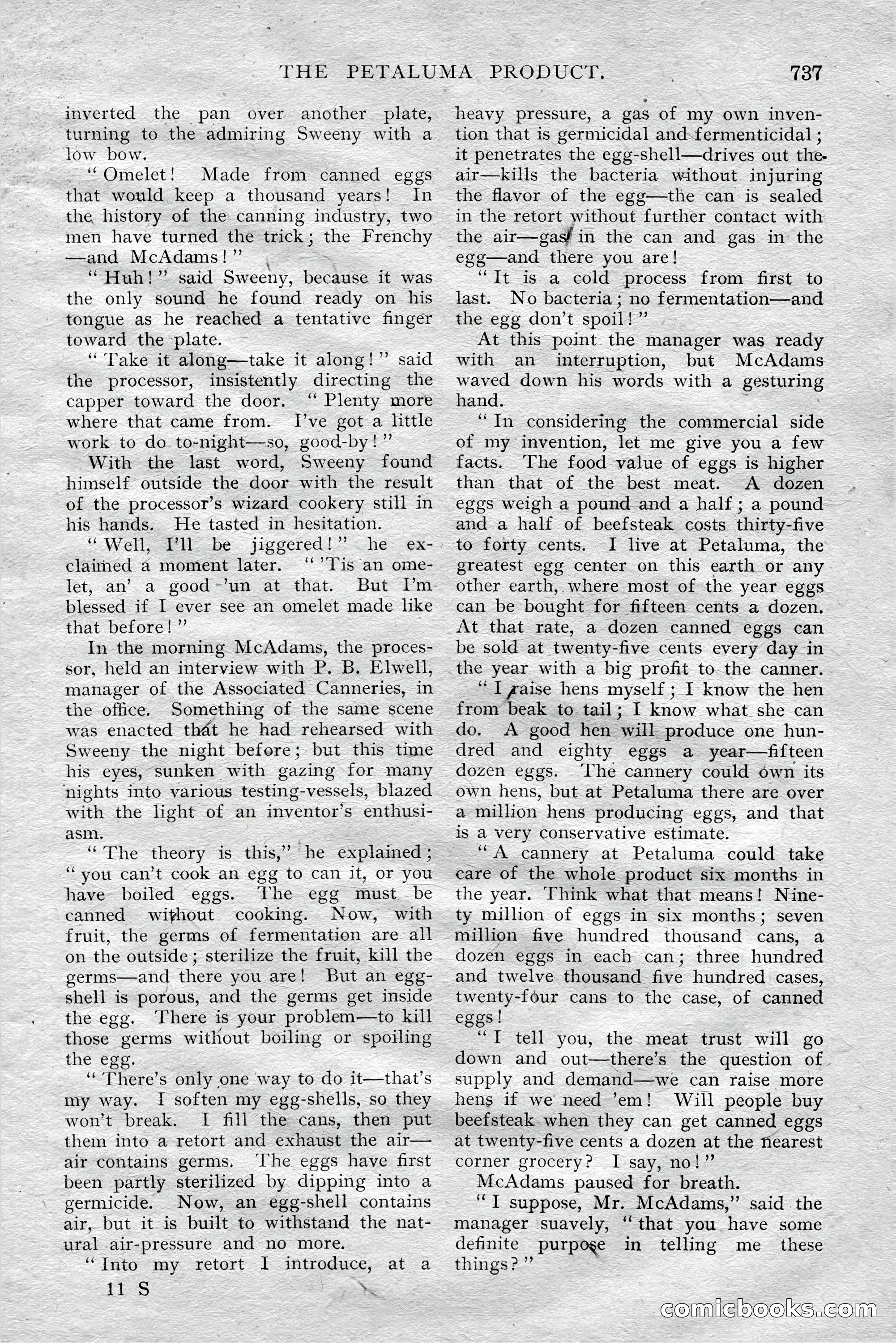 The All-Story Magazine, Aug 1909 — page 171 of 210