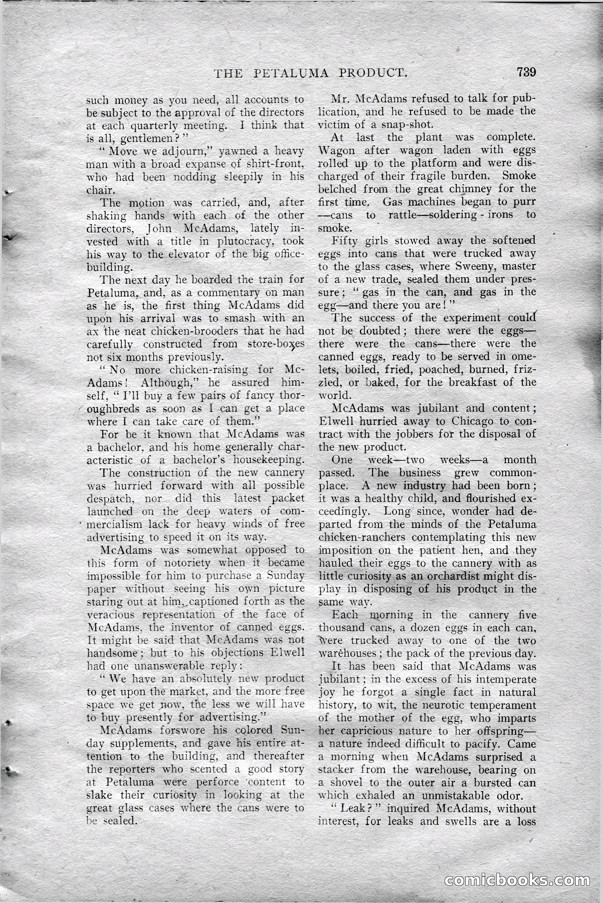 The All-Story Magazine, Aug 1909 — page 173 of 210