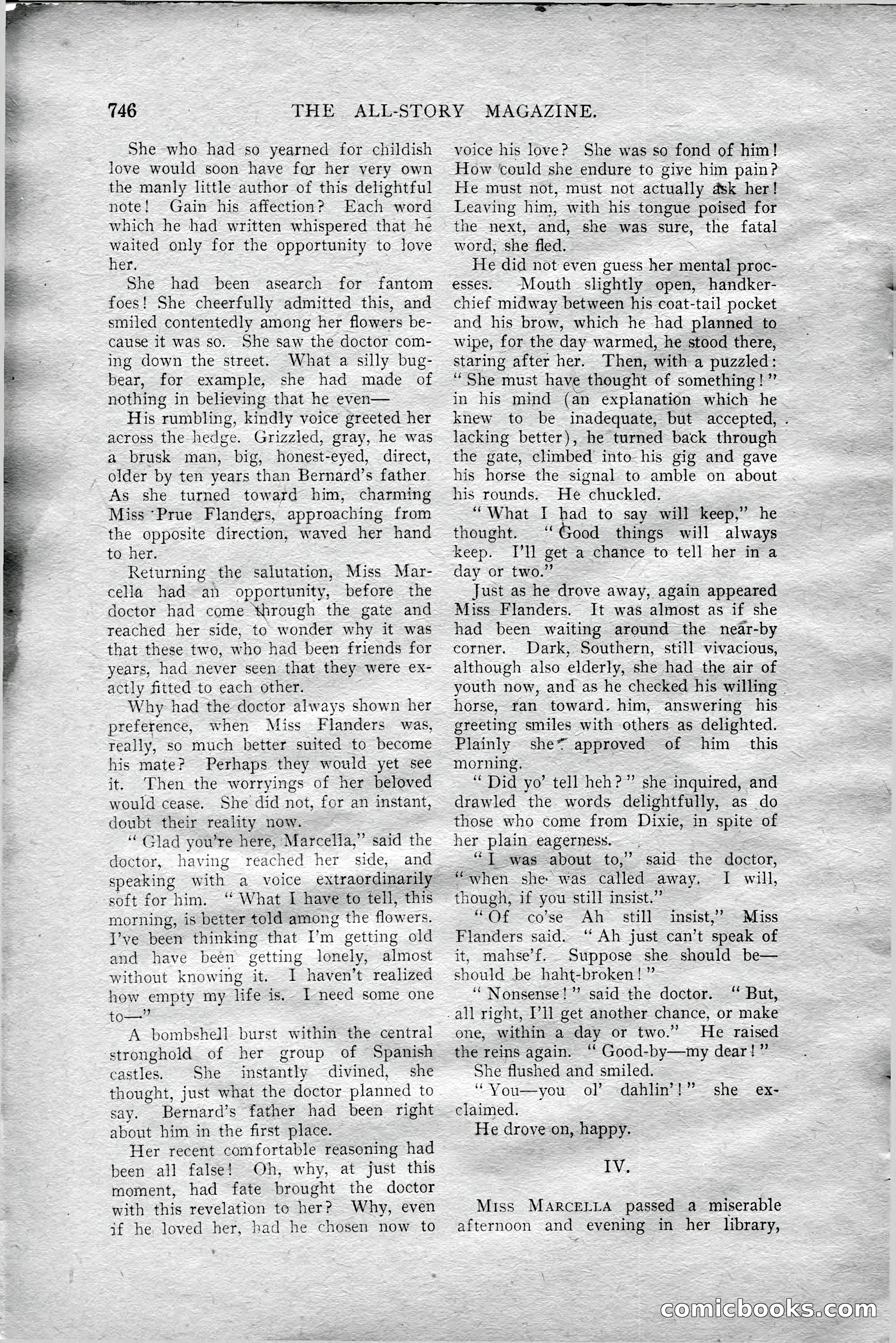 The All-Story Magazine, Aug 1909 — page 180 of 210