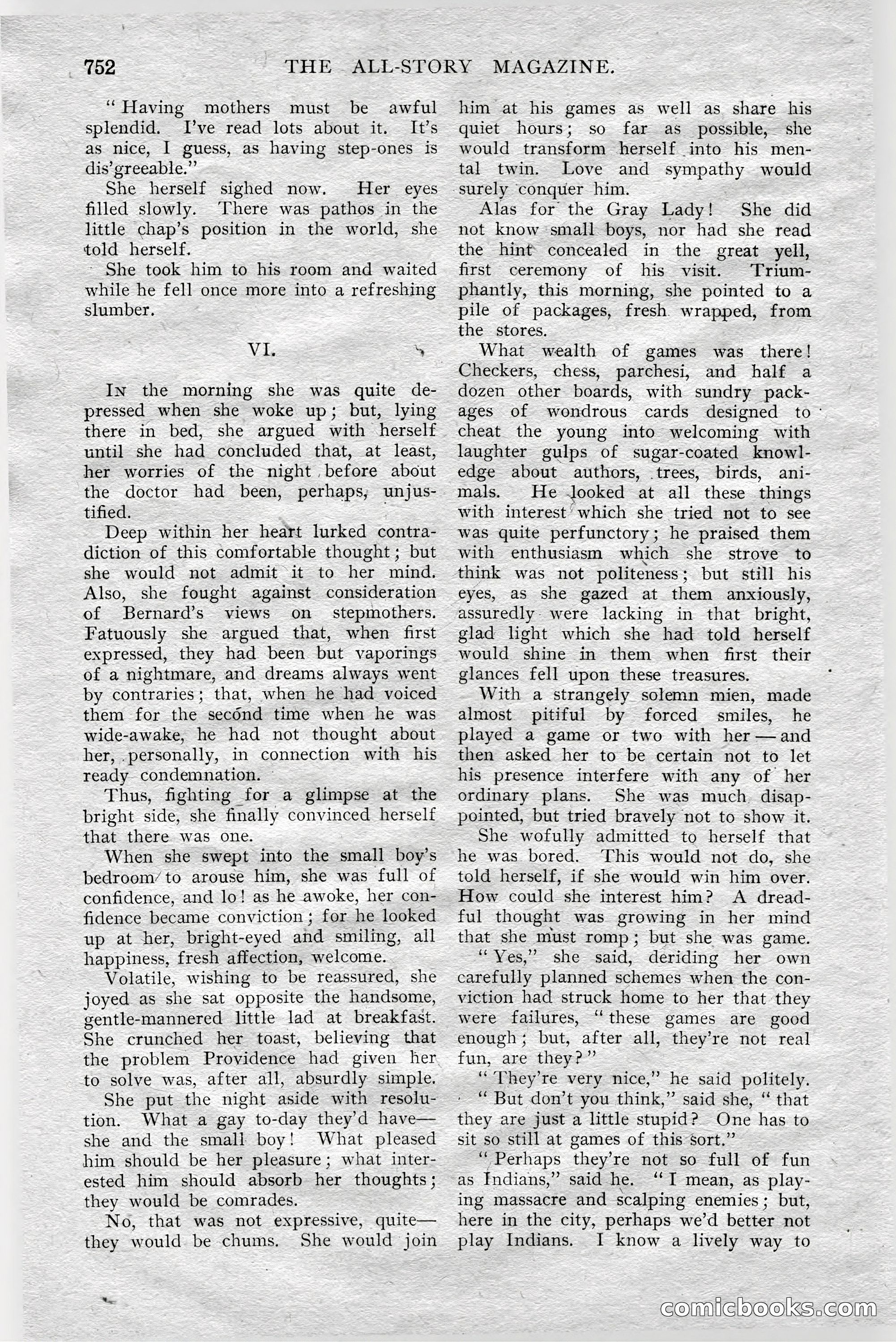 The All-Story Magazine, Aug 1909 — page 186 of 210