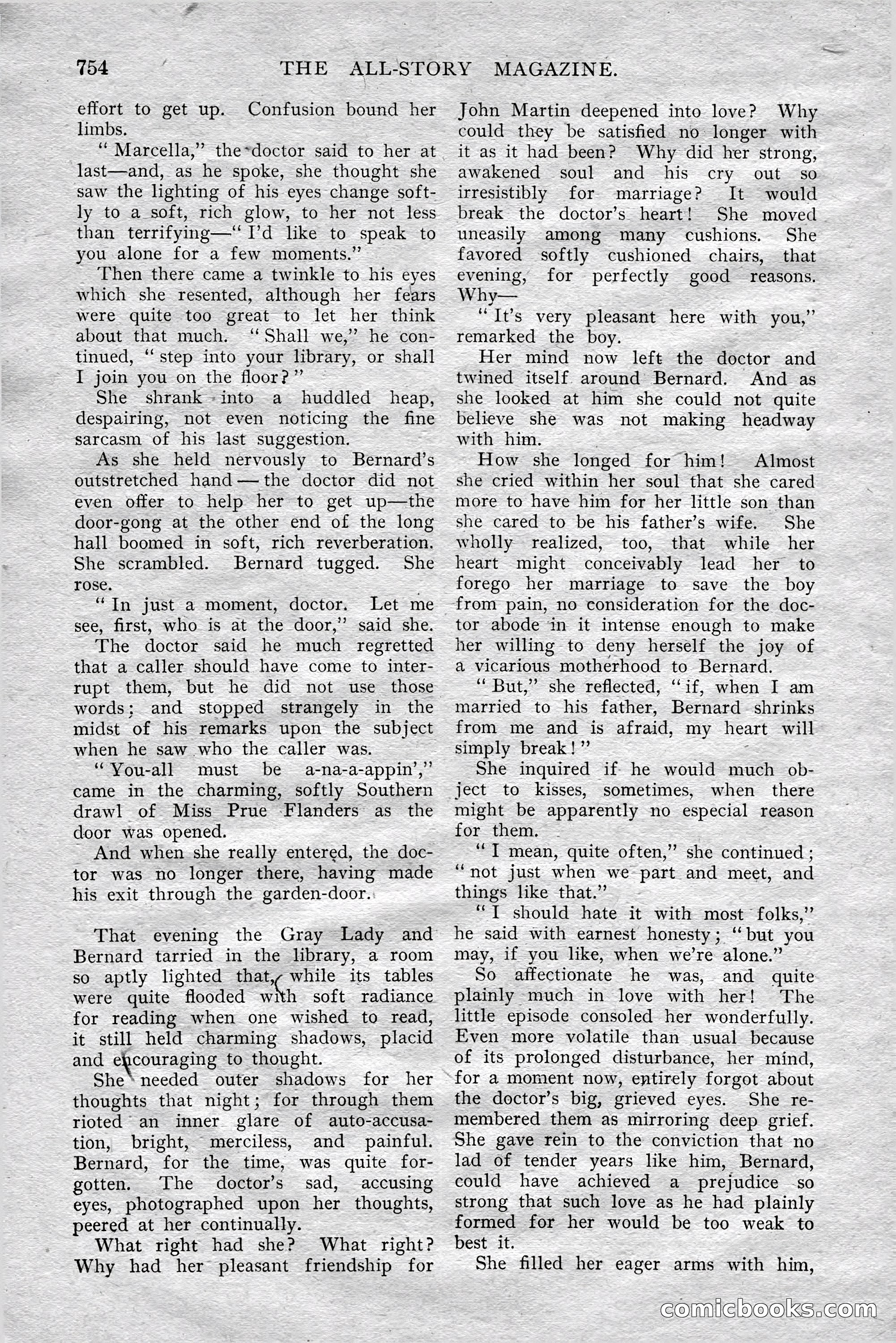 The All-Story Magazine, Aug 1909 — page 188 of 210