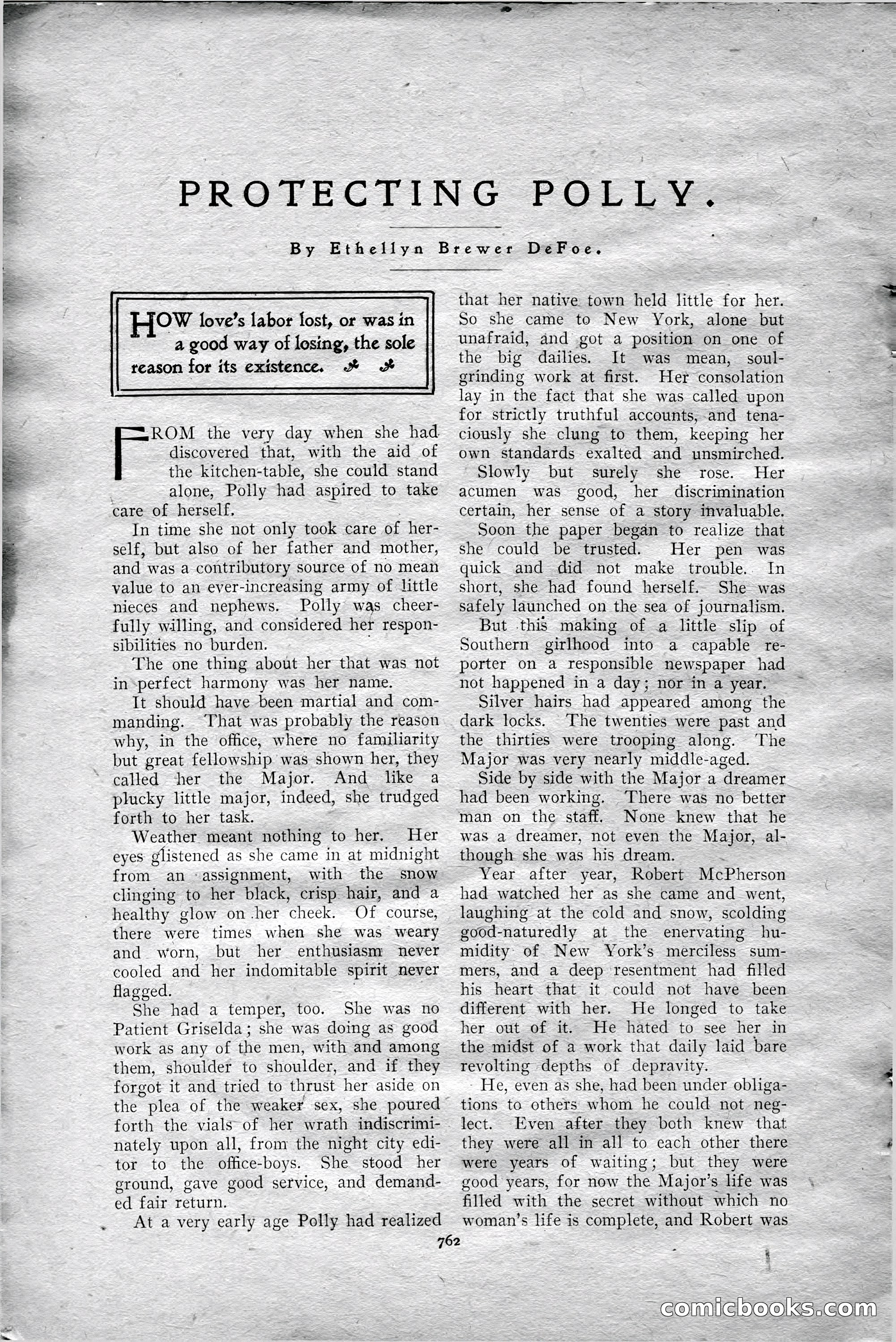 The All-Story Magazine, Aug 1909 — page 196 of 210