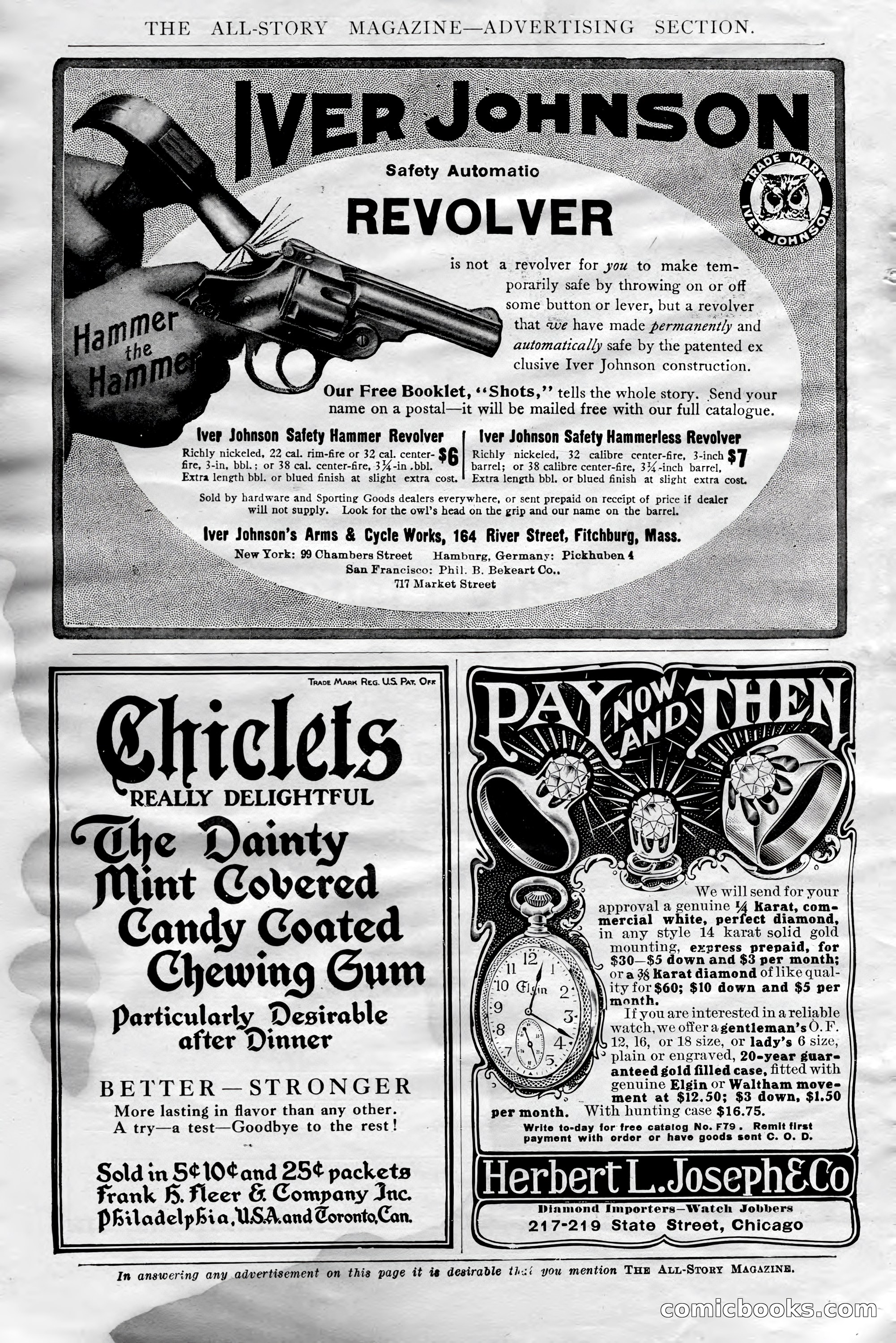 The All-Story Magazine, Aug 1909 — page 206 of 210