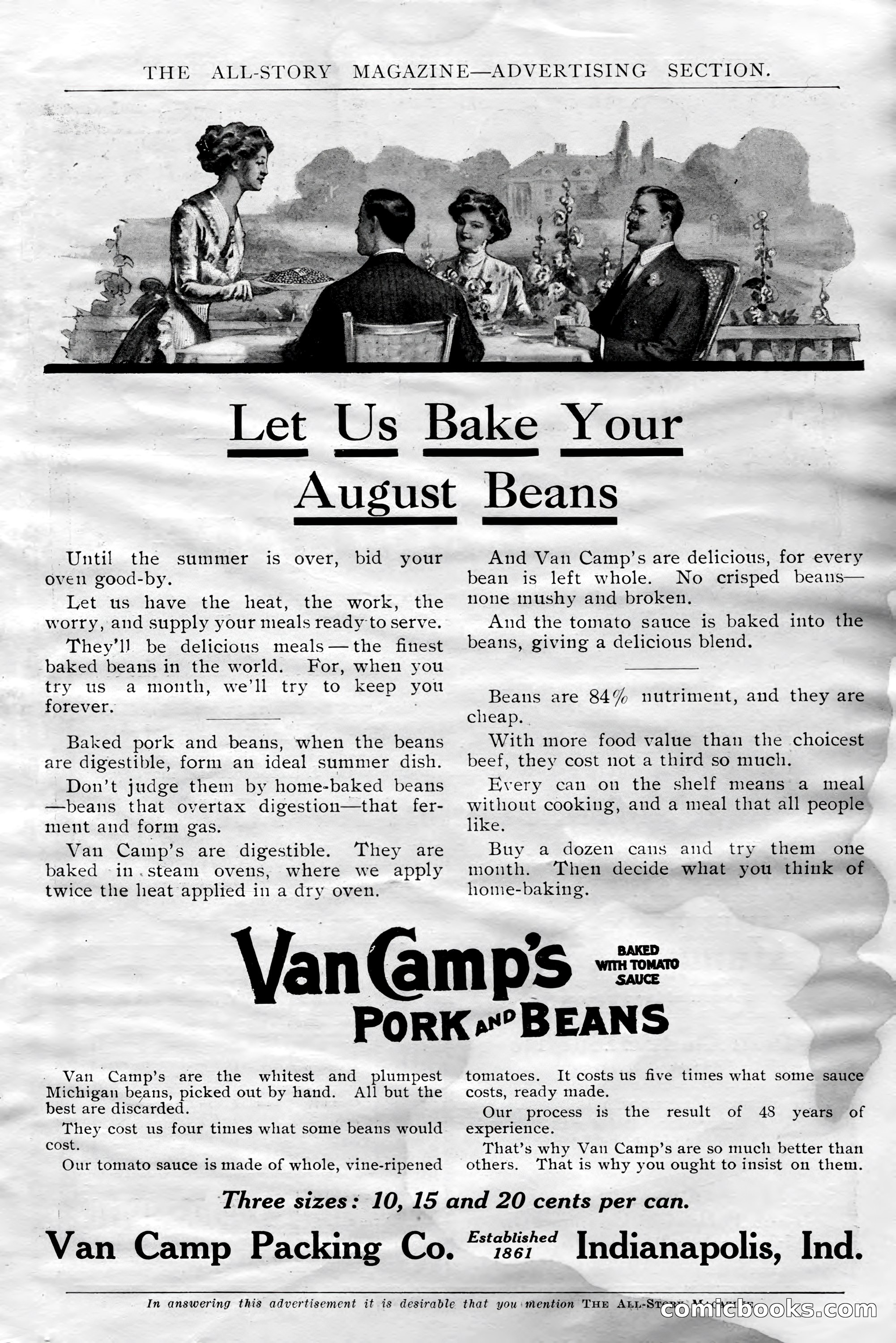 The All-Story Magazine, Aug 1909 — page 207 of 210