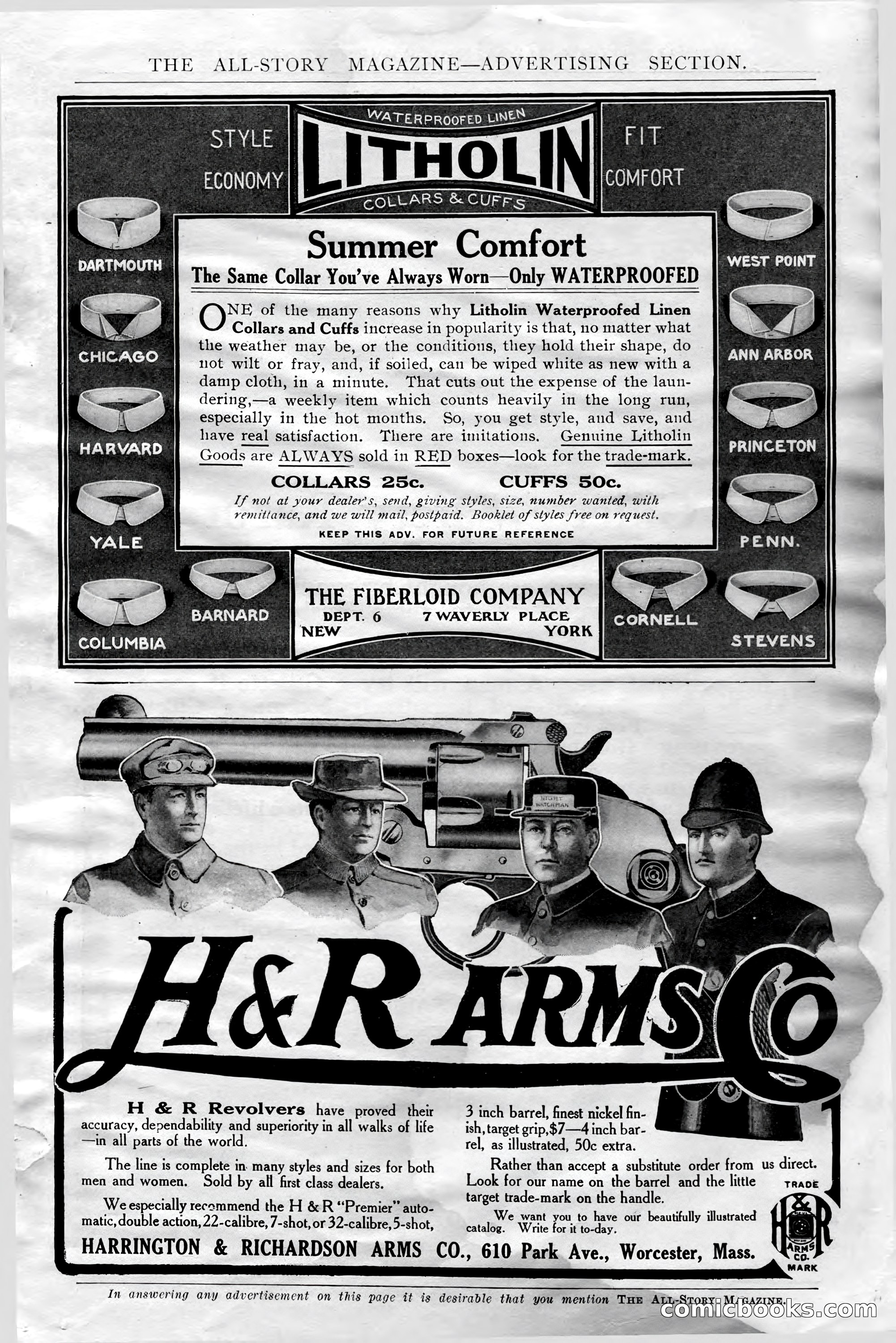 The All-Story Magazine, Aug 1909 — page 209 of 210