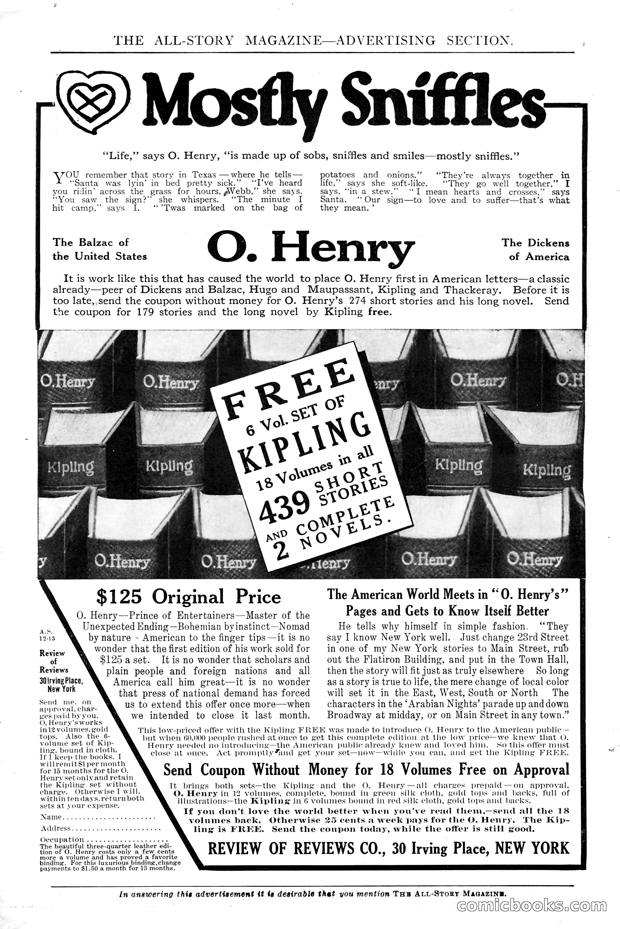 The All-Story Magazine, Dec 1913 — page 4 of 266