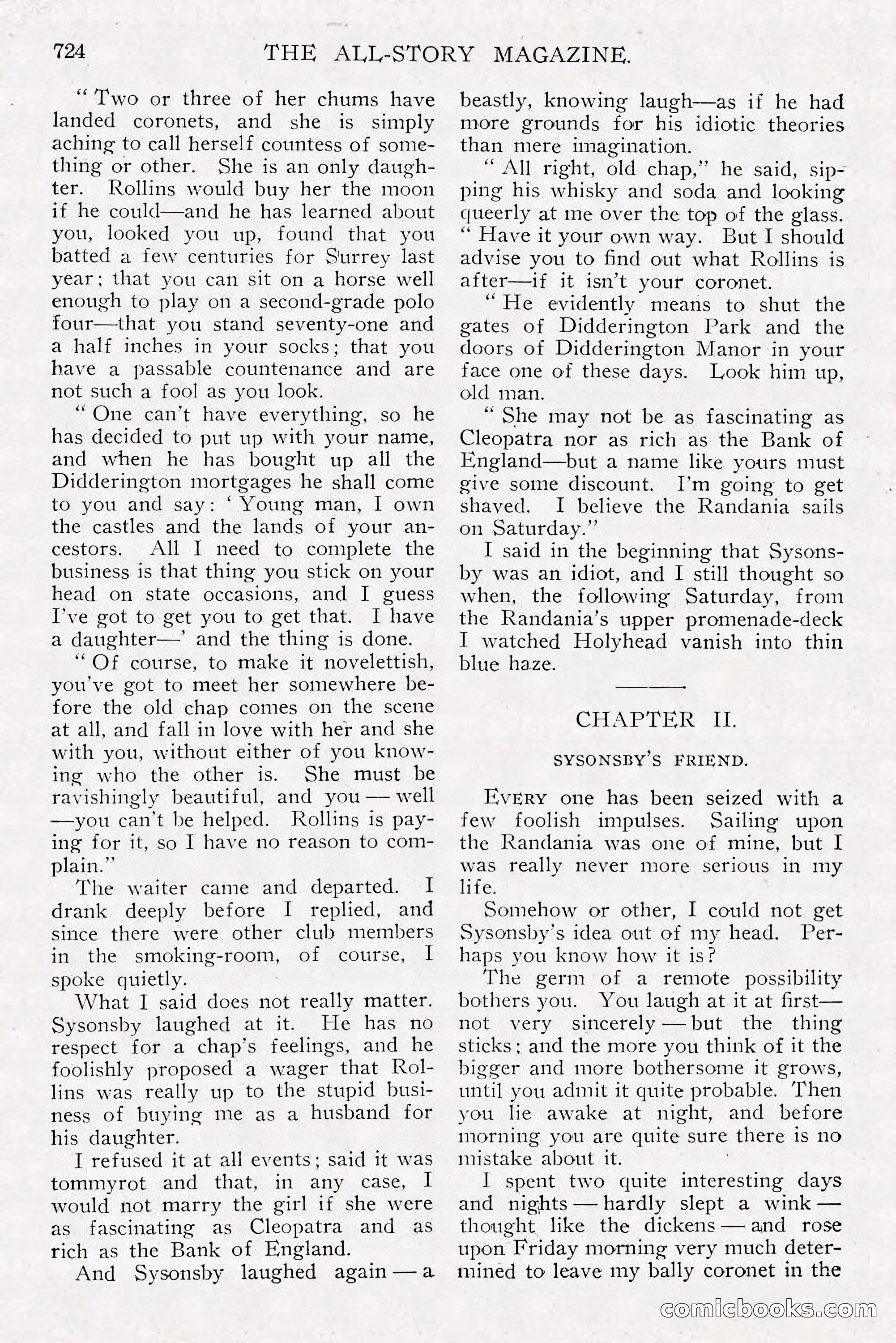 The All-Story Magazine, Dec 1913 — page 14 of 266