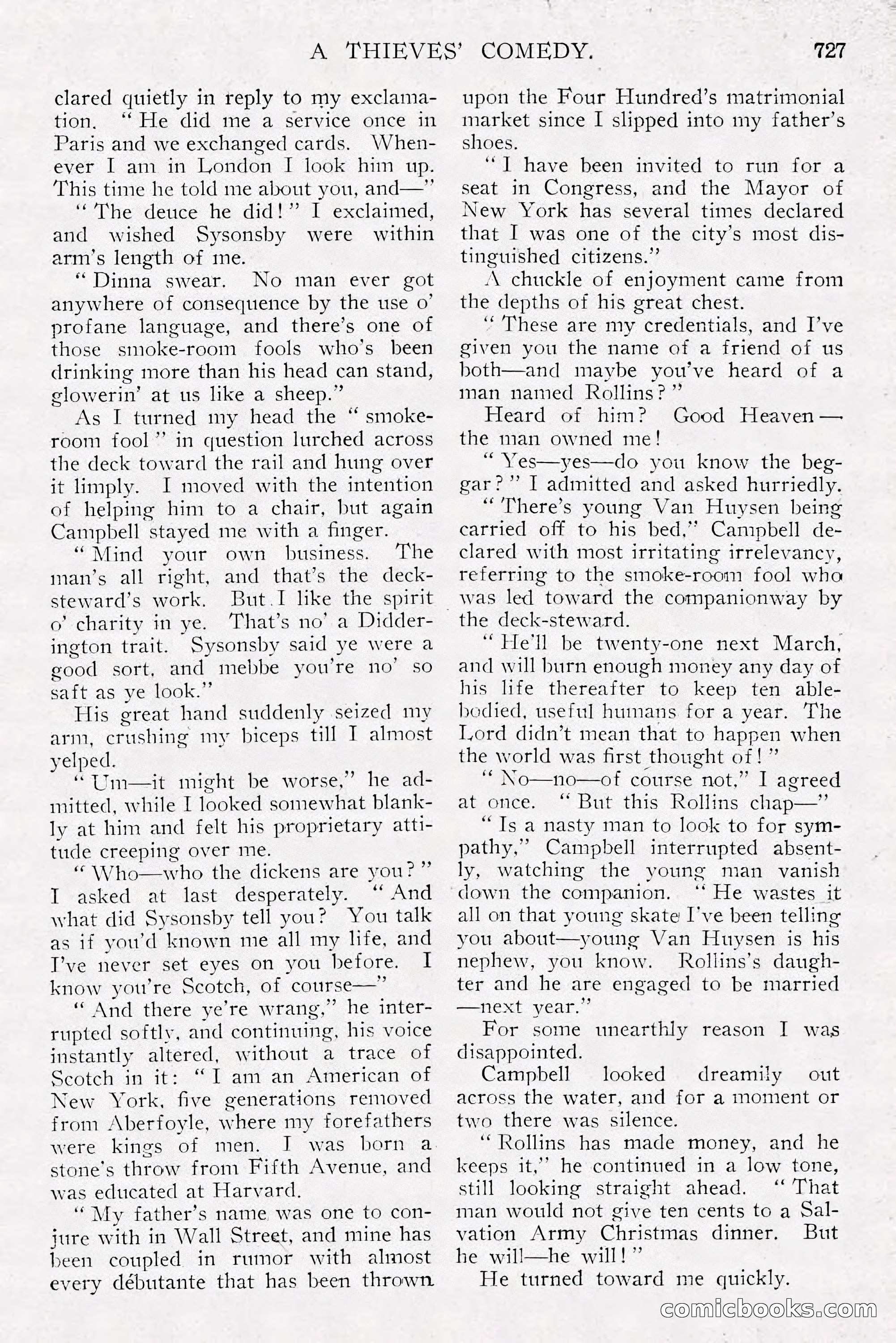 The All-Story Magazine, Dec 1913 — page 17 of 266
