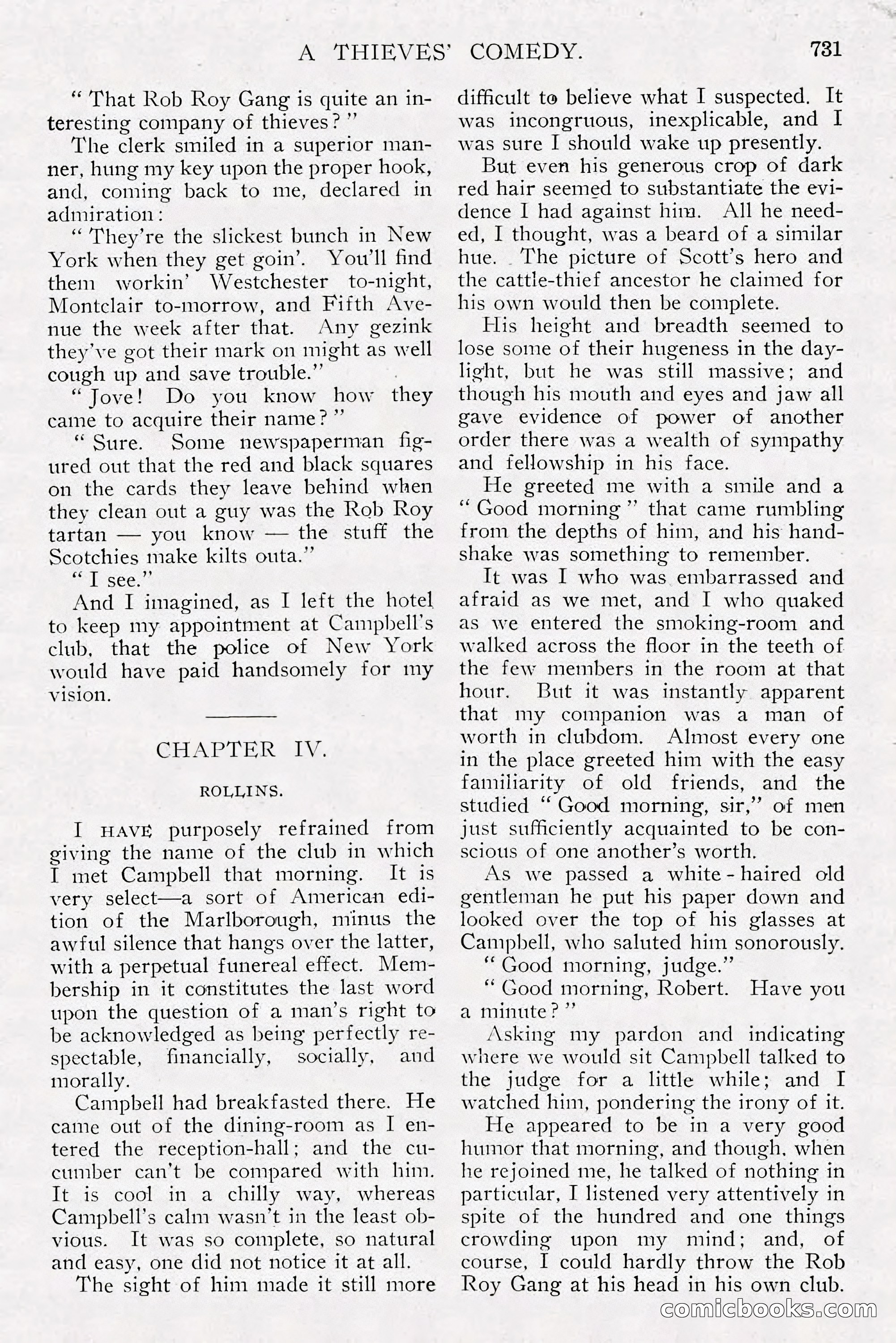 The All-Story Magazine, Dec 1913 — page 21 of 266