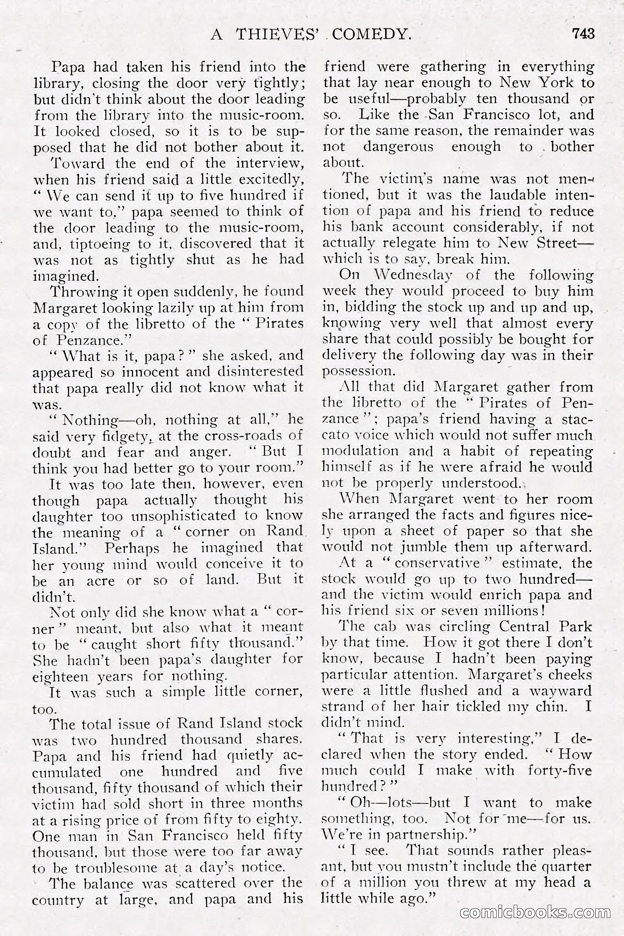 The All-Story Magazine, Dec 1913 — page 33 of 266