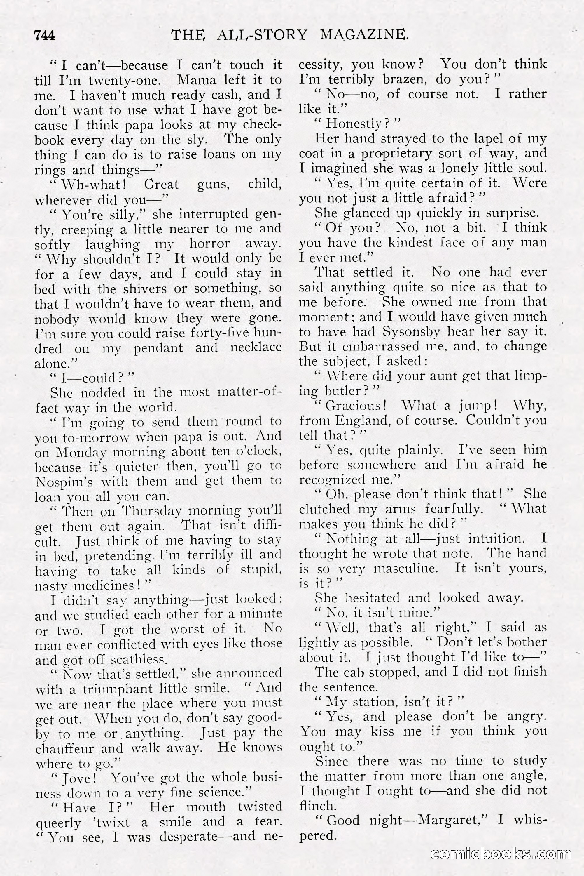 The All-Story Magazine, Dec 1913 — page 34 of 266