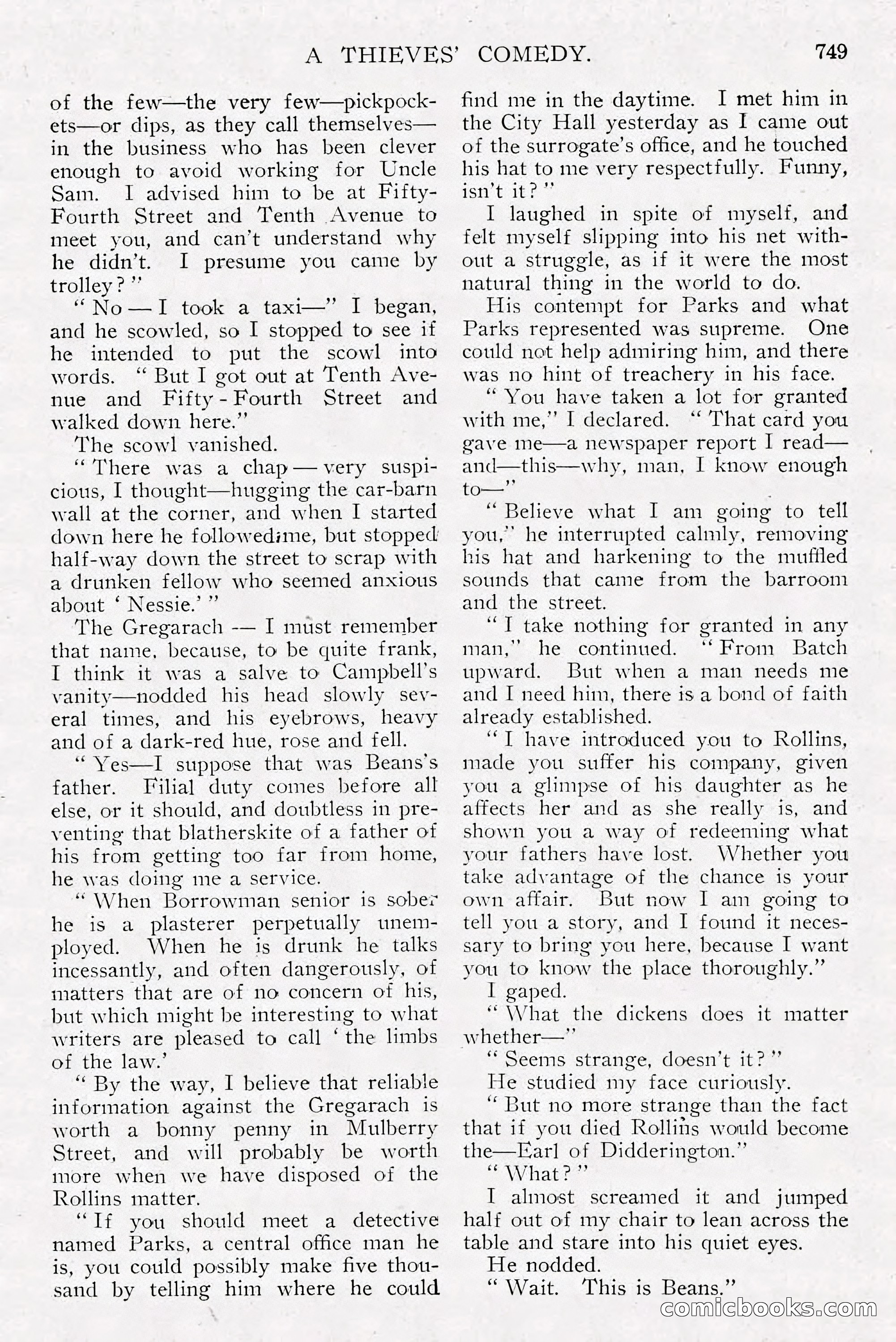 The All-Story Magazine, Dec 1913 — page 39 of 266