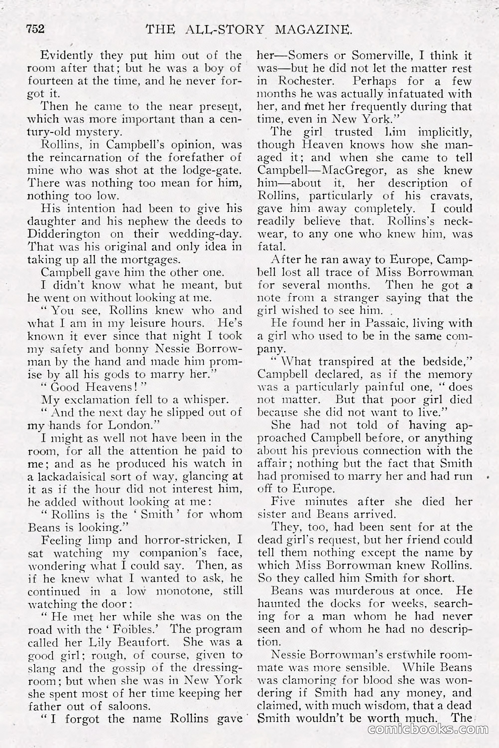 The All-Story Magazine, Dec 1913 — page 42 of 266