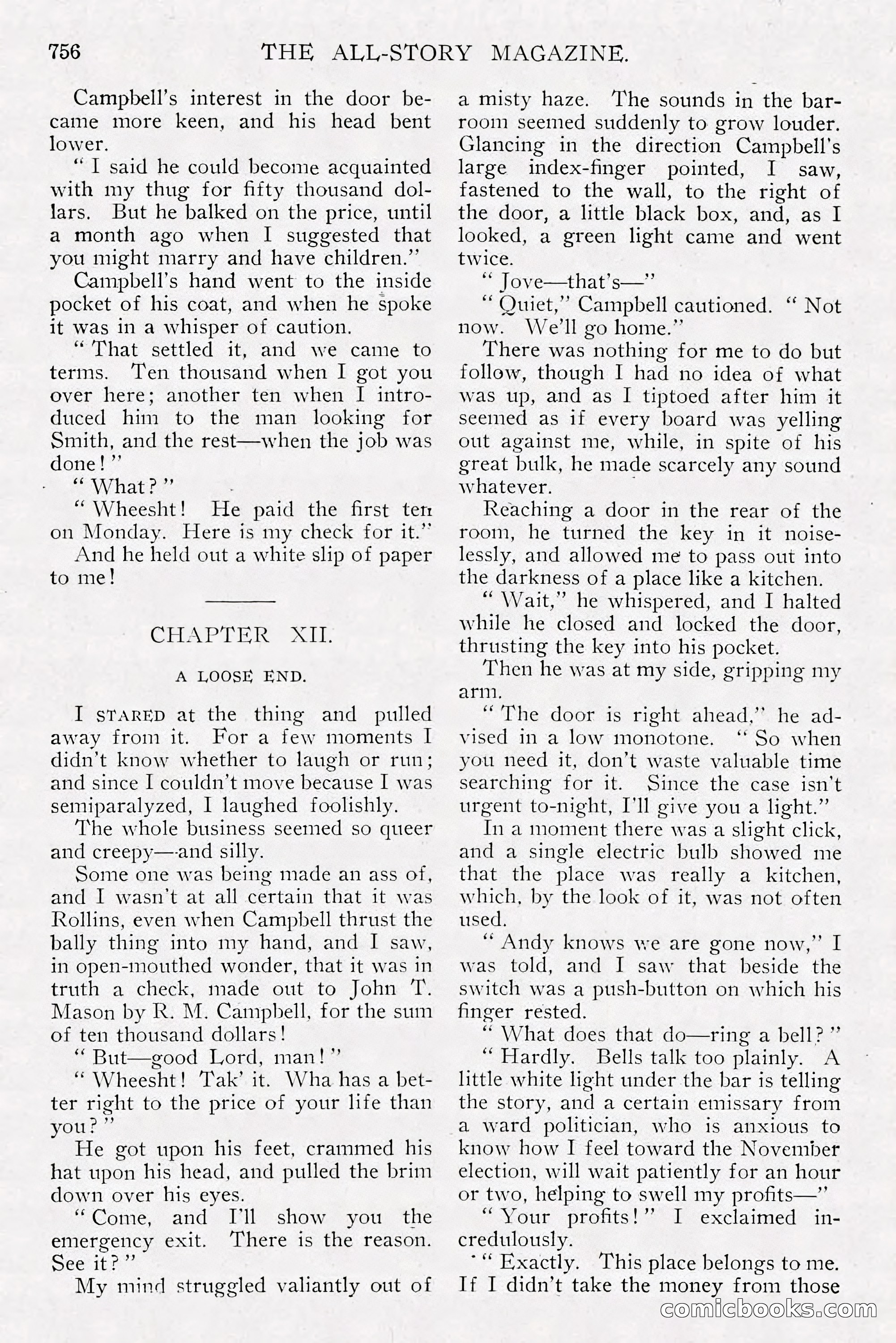 The All-Story Magazine, Dec 1913 — page 46 of 266