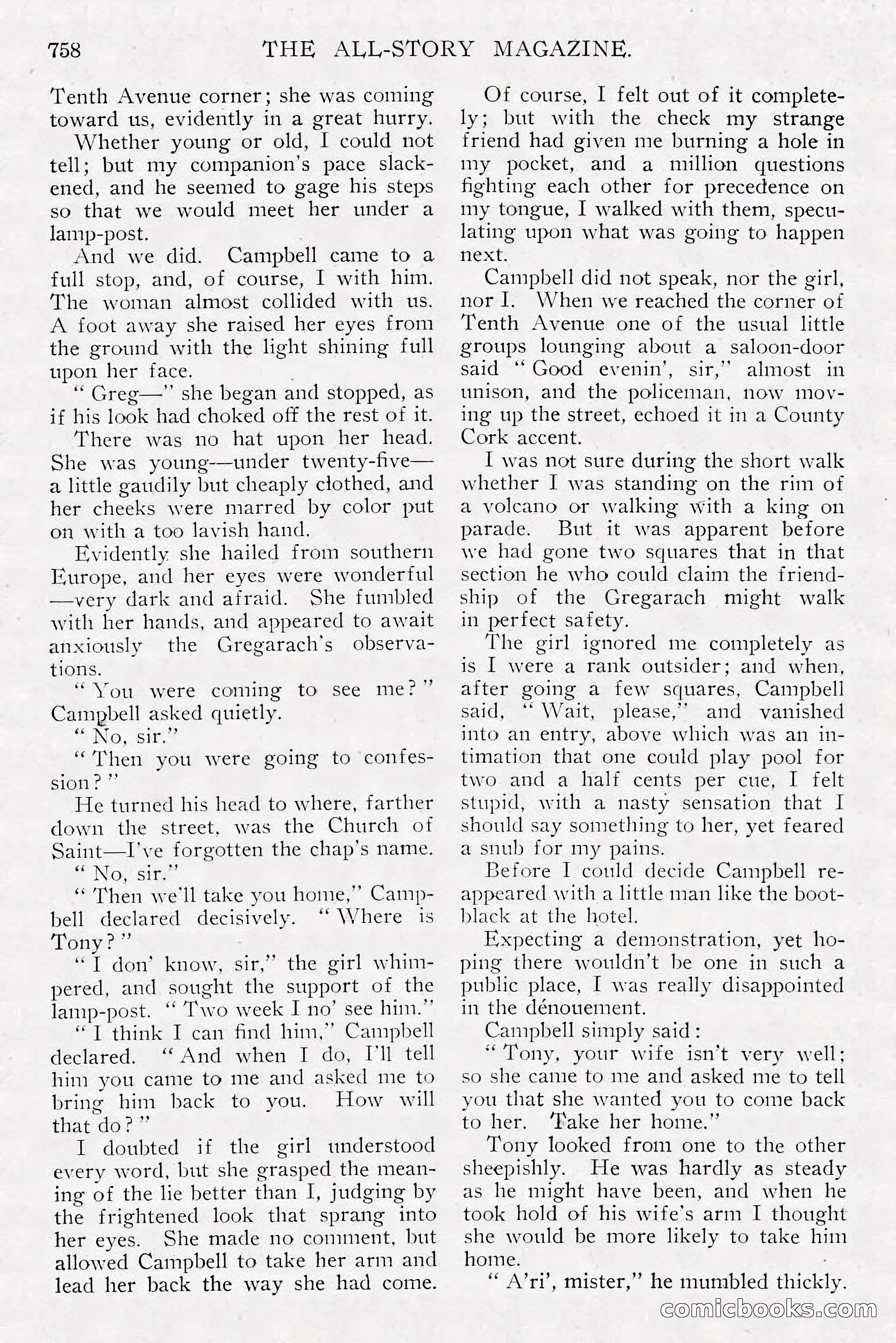 The All-Story Magazine, Dec 1913 — page 48 of 266