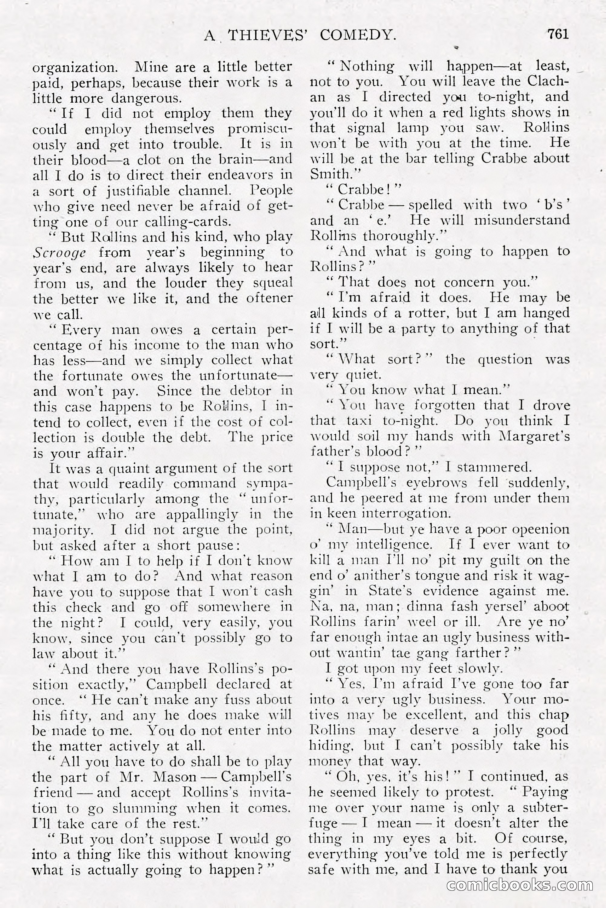 The All-Story Magazine, Dec 1913 — page 51 of 266