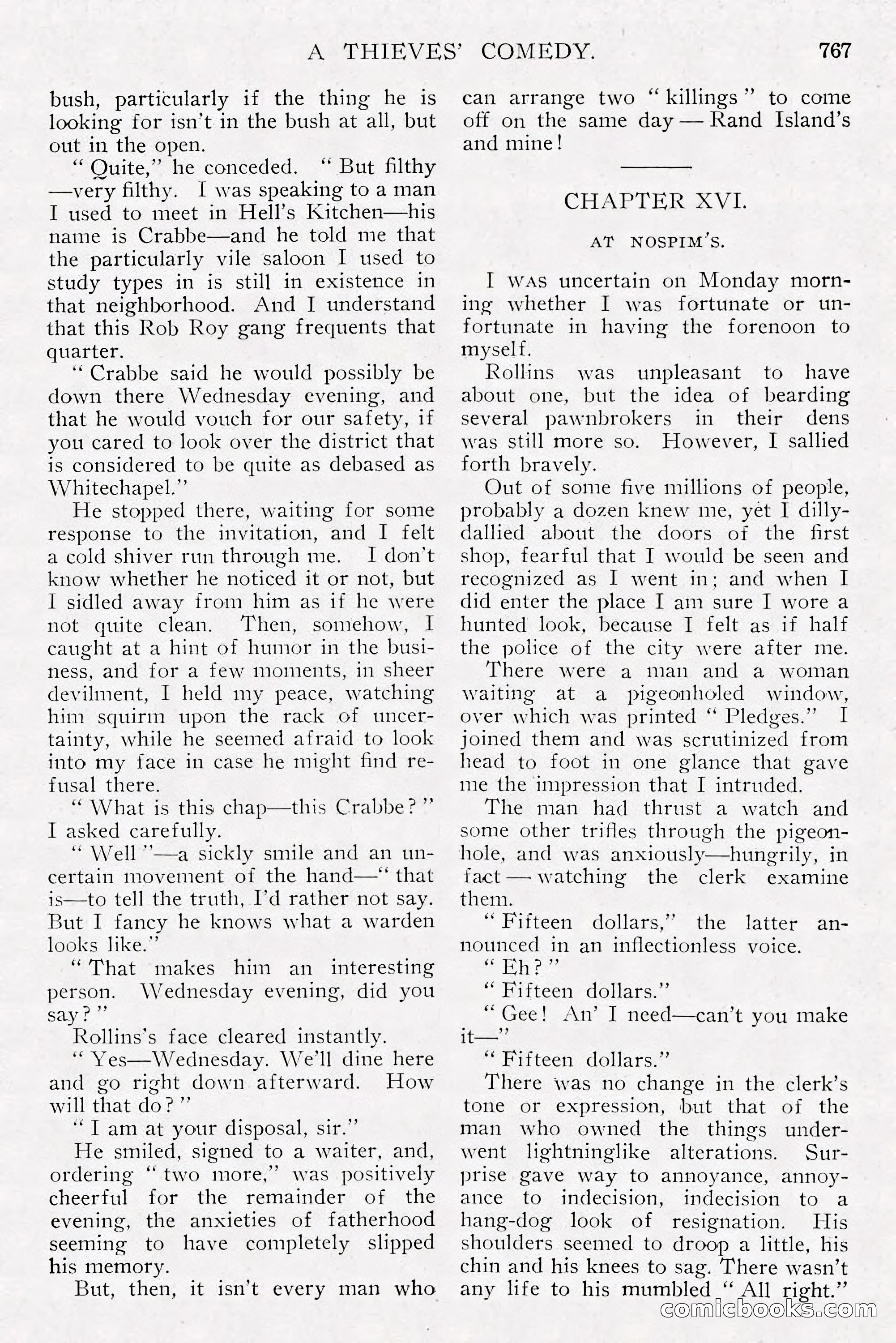 The All-Story Magazine, Dec 1913 — page 57 of 266