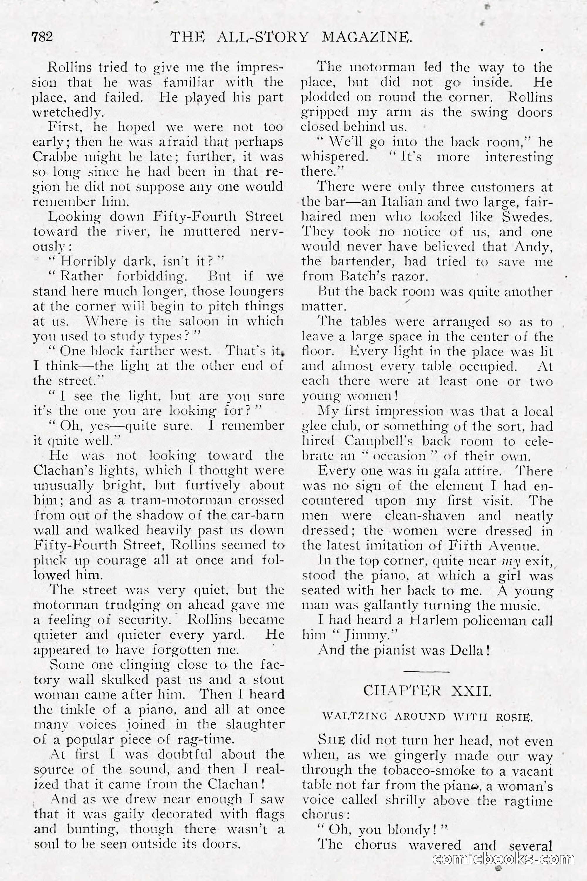 The All-Story Magazine, Dec 1913 — page 72 of 266