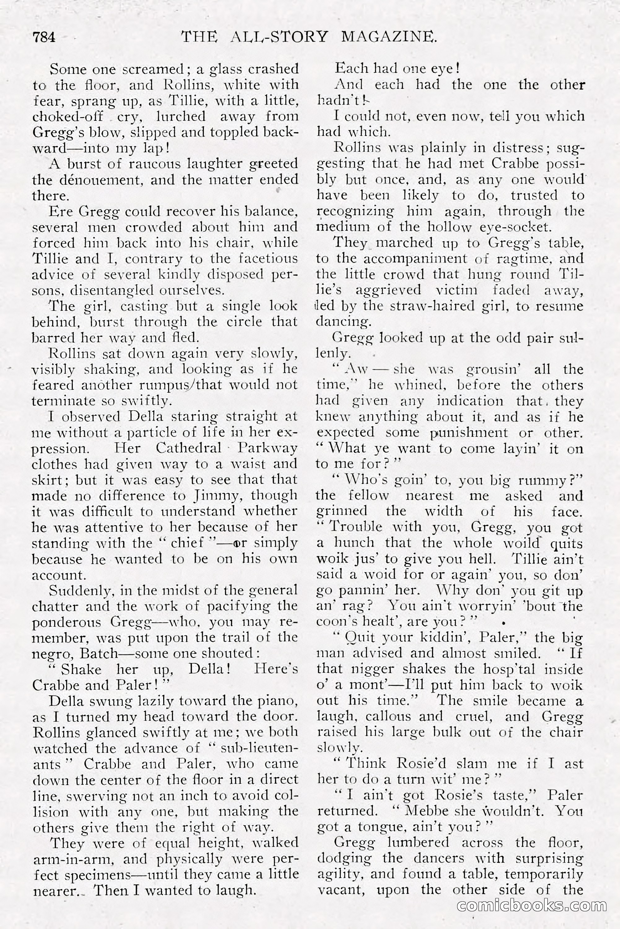 The All-Story Magazine, Dec 1913 — page 74 of 266