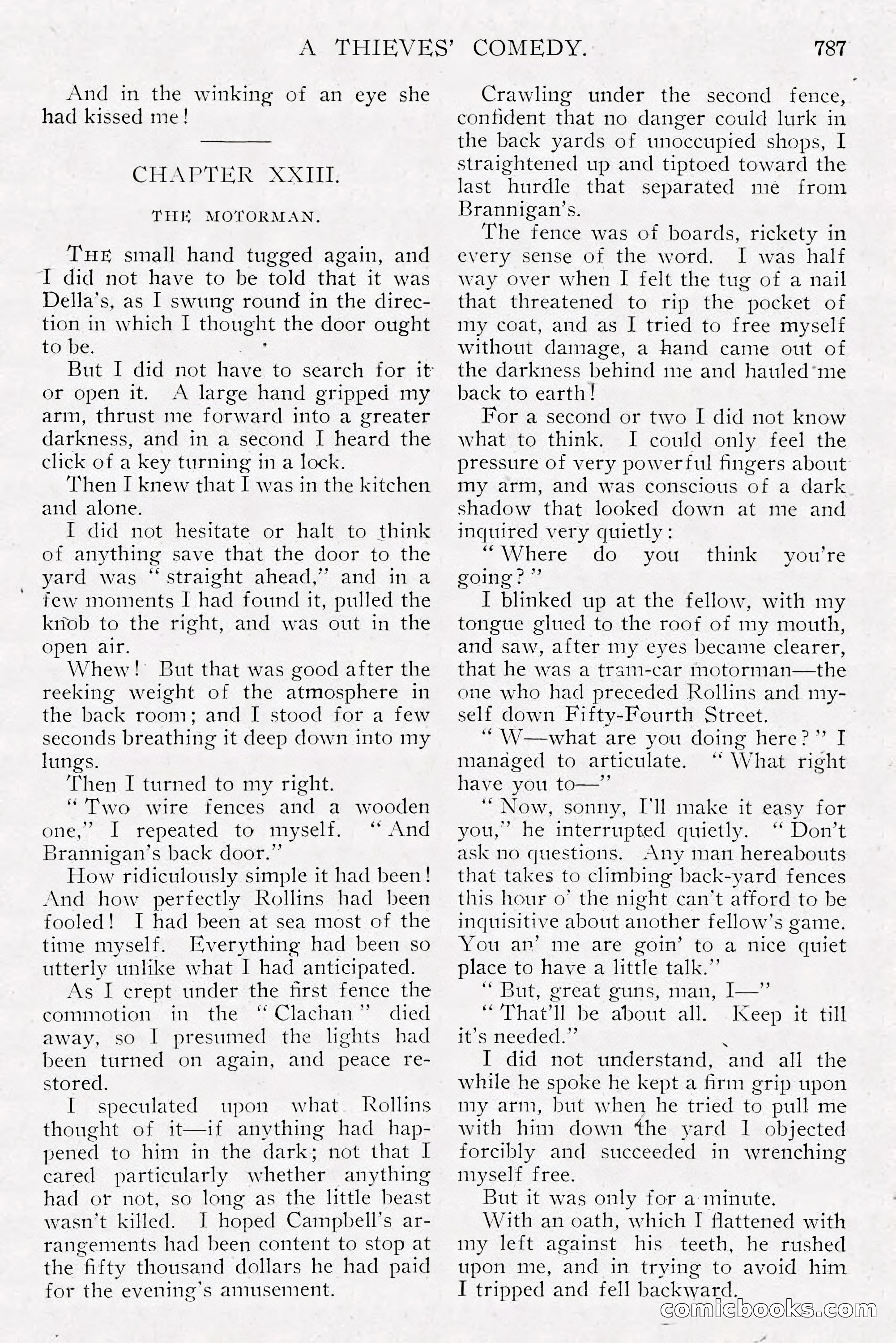 The All-Story Magazine, Dec 1913 — page 77 of 266