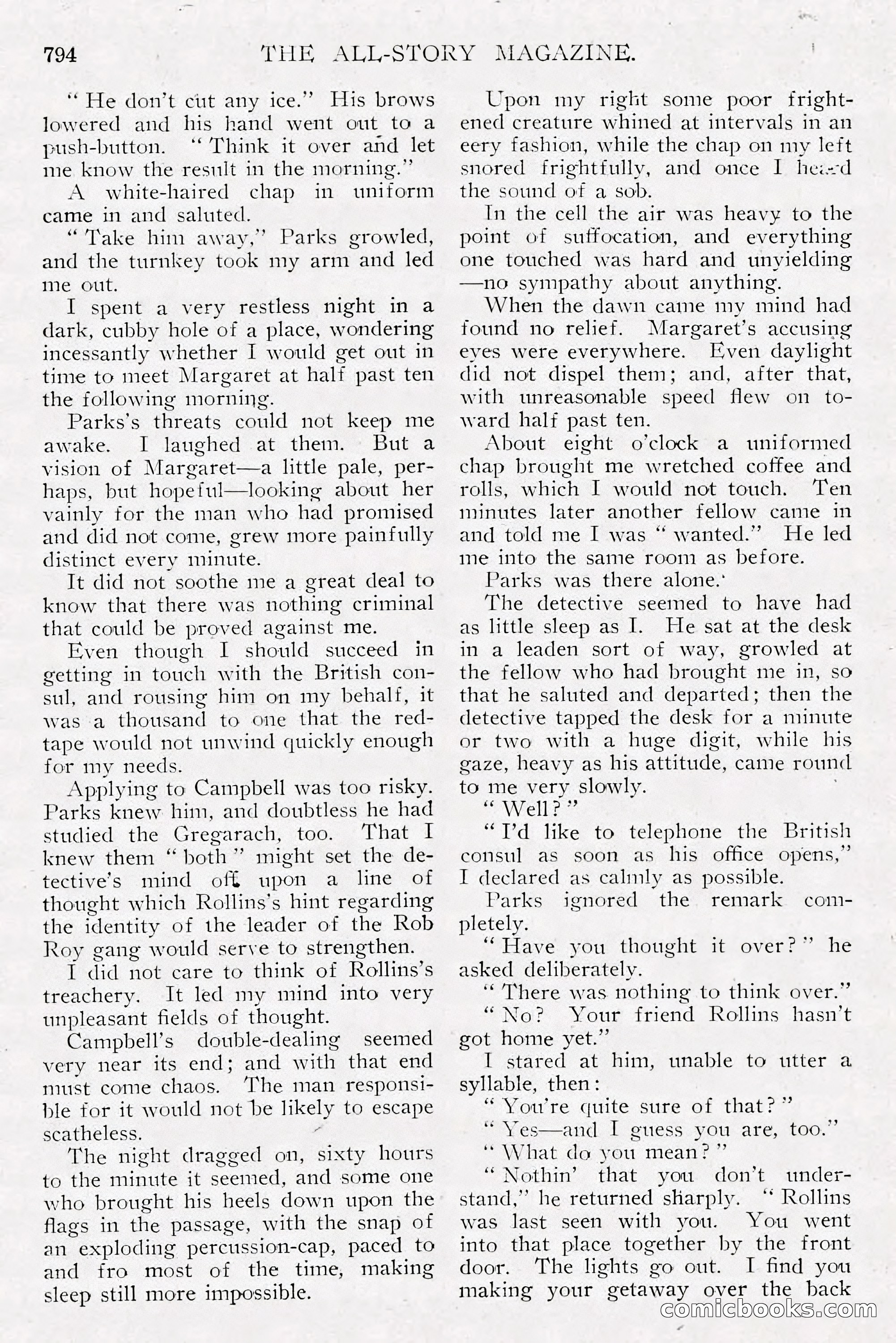 The All-Story Magazine, Dec 1913 — page 84 of 266