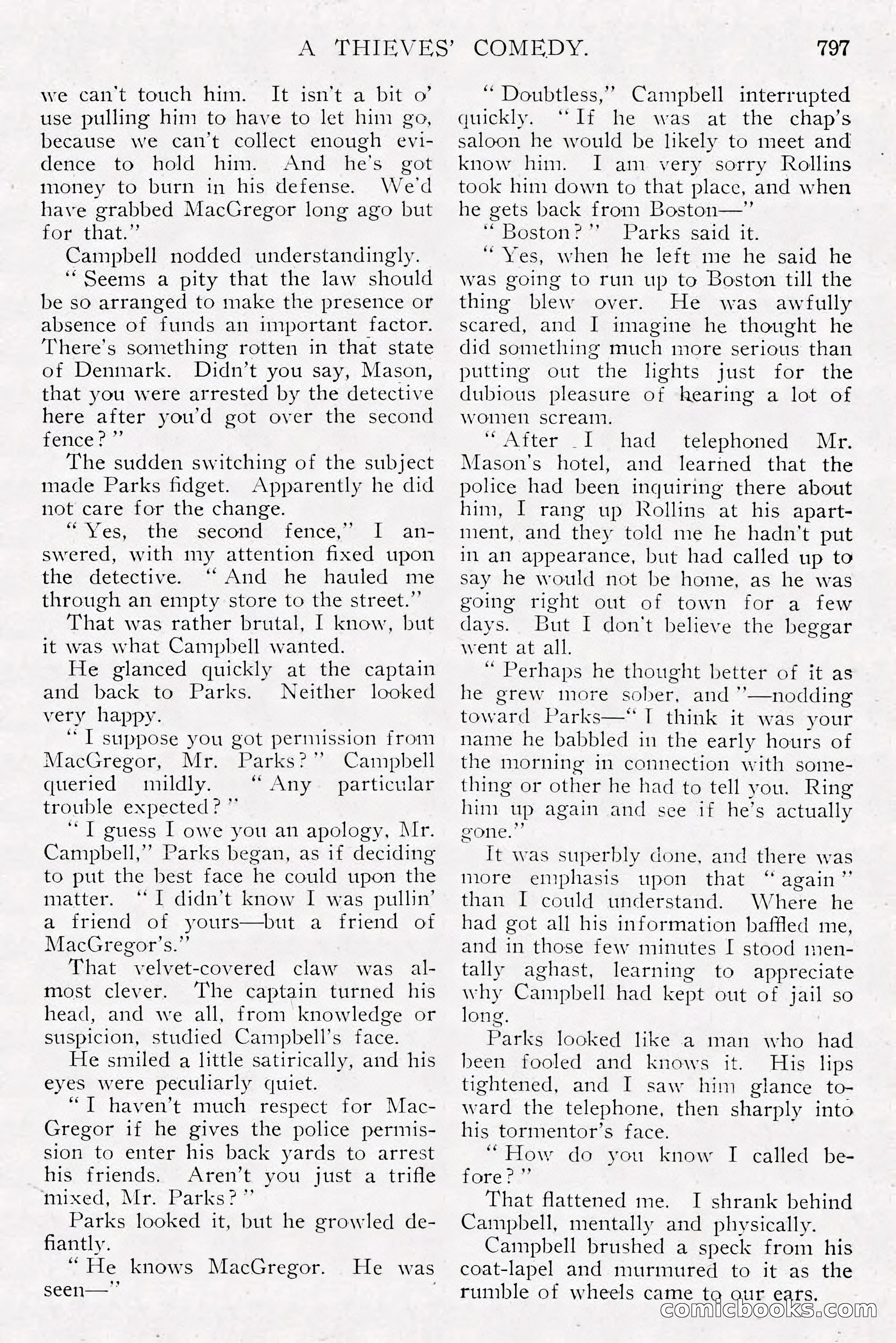 The All-Story Magazine, Dec 1913 — page 87 of 266