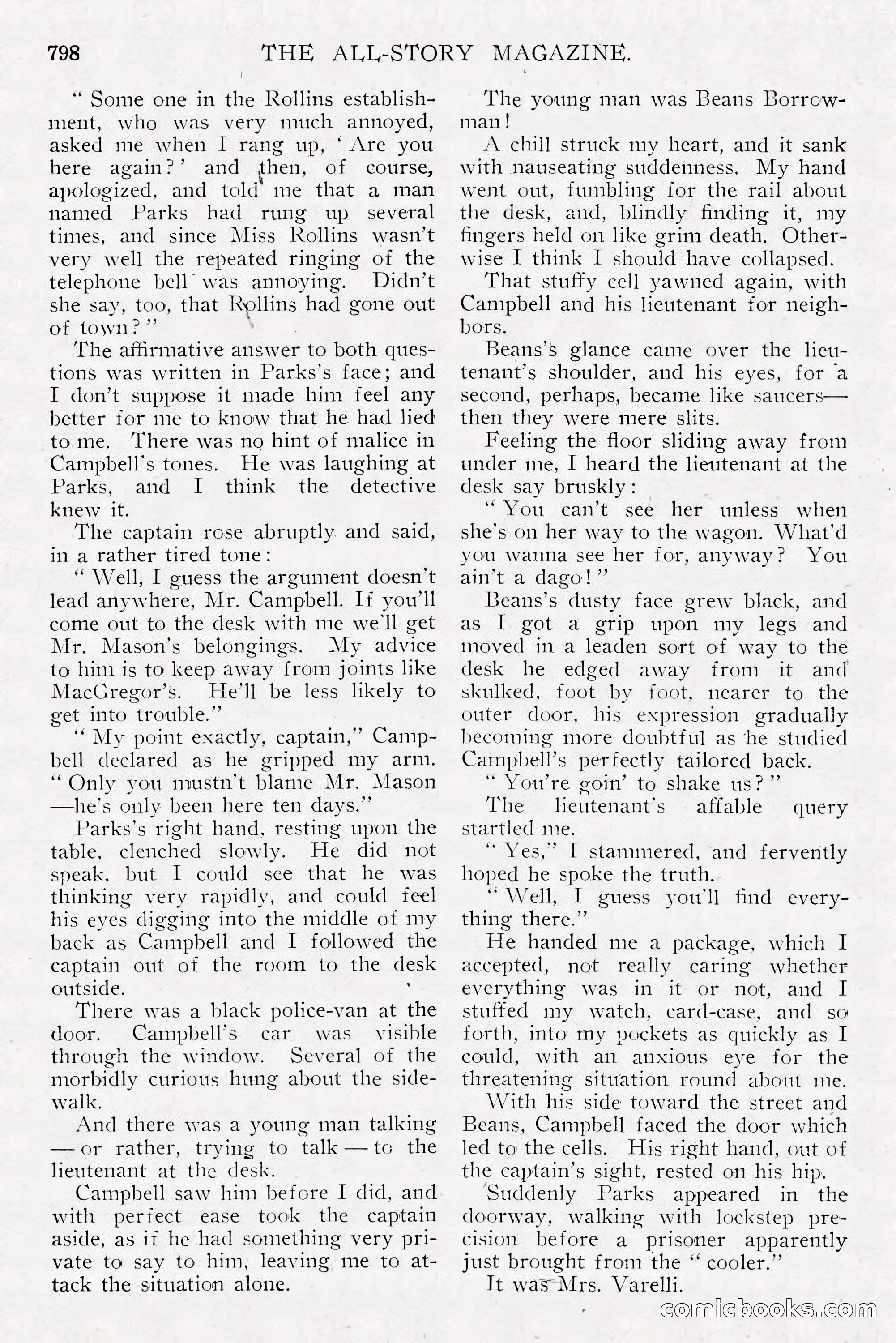 The All-Story Magazine, Dec 1913 — page 88 of 266