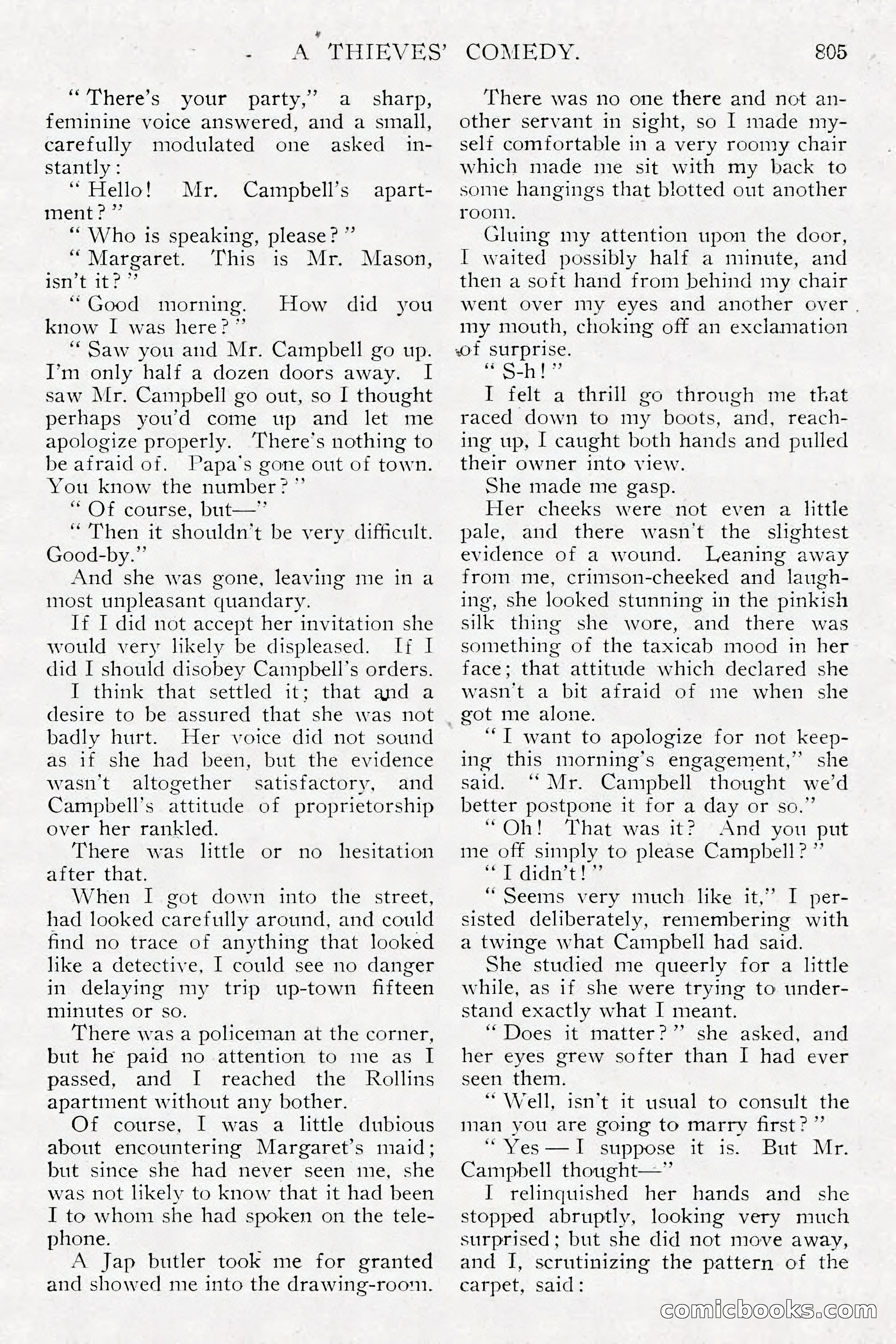 The All-Story Magazine, Dec 1913 — page 95 of 266
