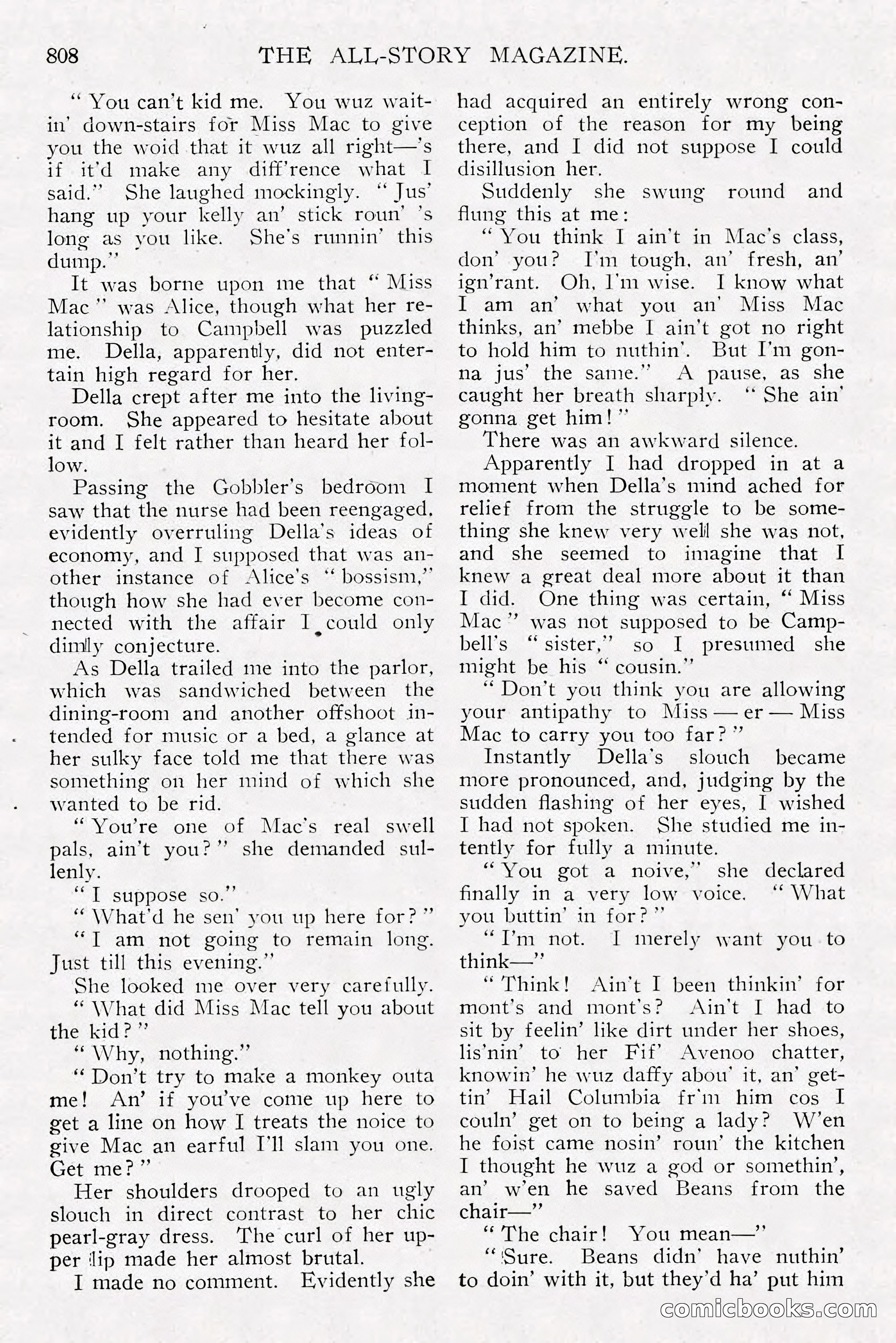 The All-Story Magazine, Dec 1913 — page 98 of 266