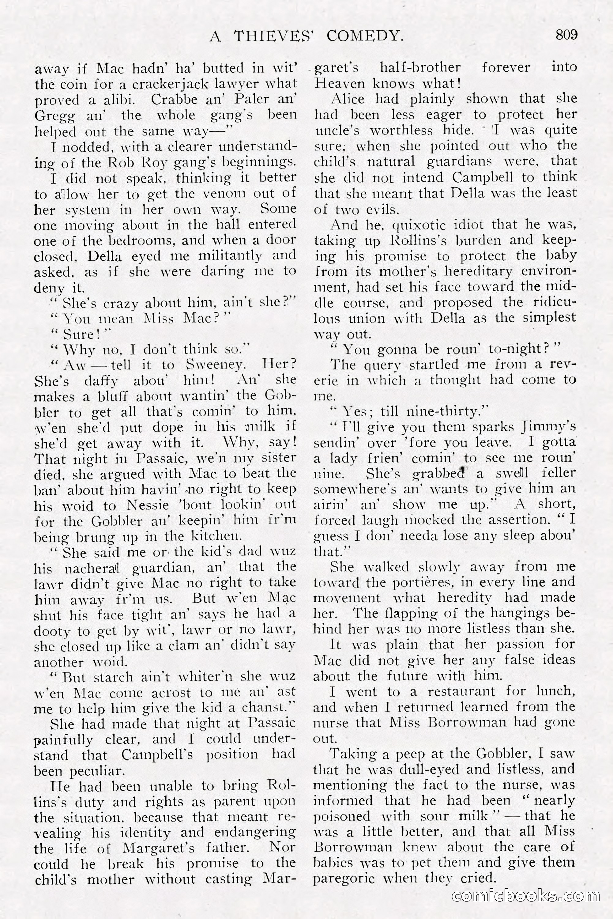 The All-Story Magazine, Dec 1913 — page 99 of 266