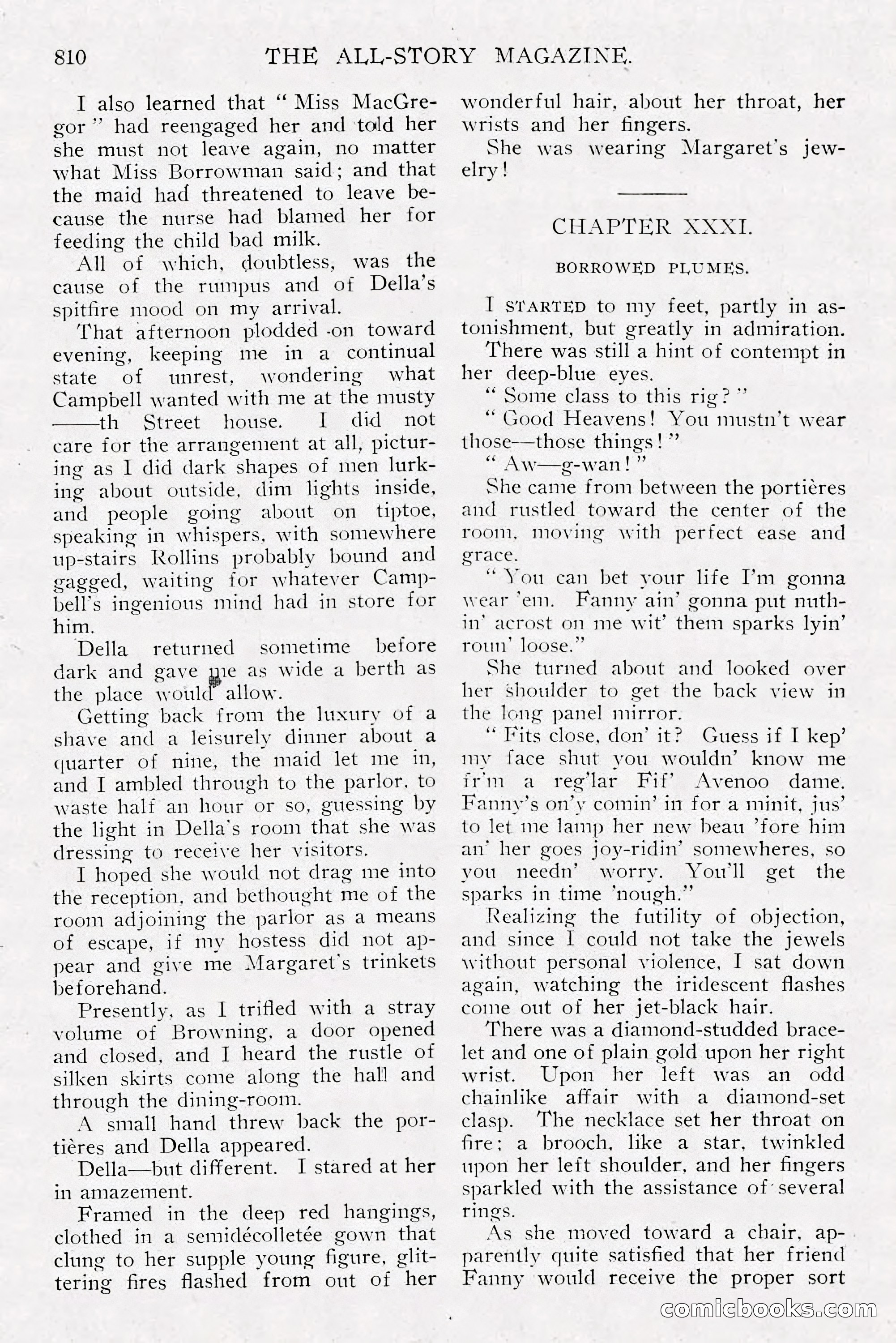 The All-Story Magazine, Dec 1913 — page 100 of 266