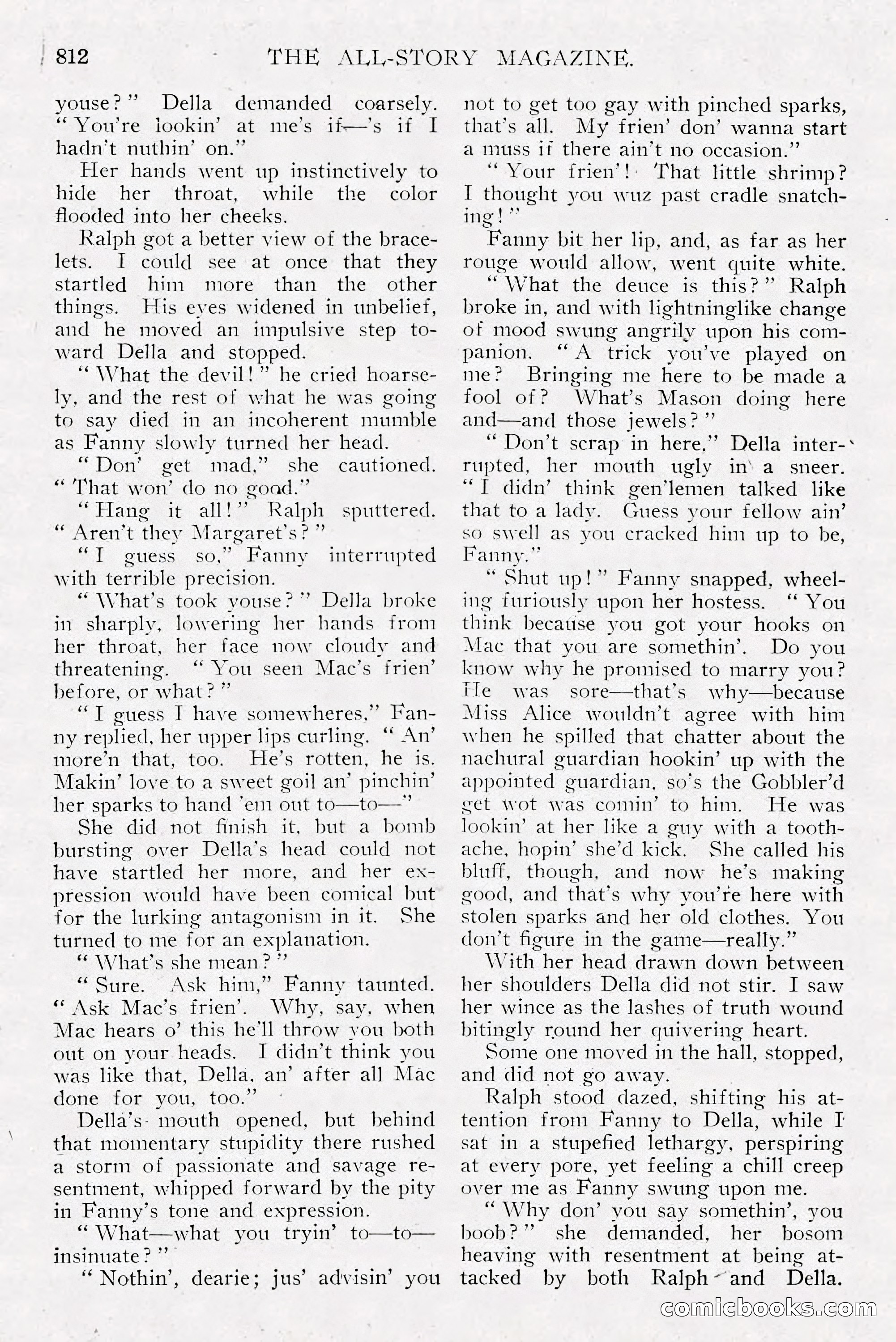 The All-Story Magazine, Dec 1913 — page 102 of 266