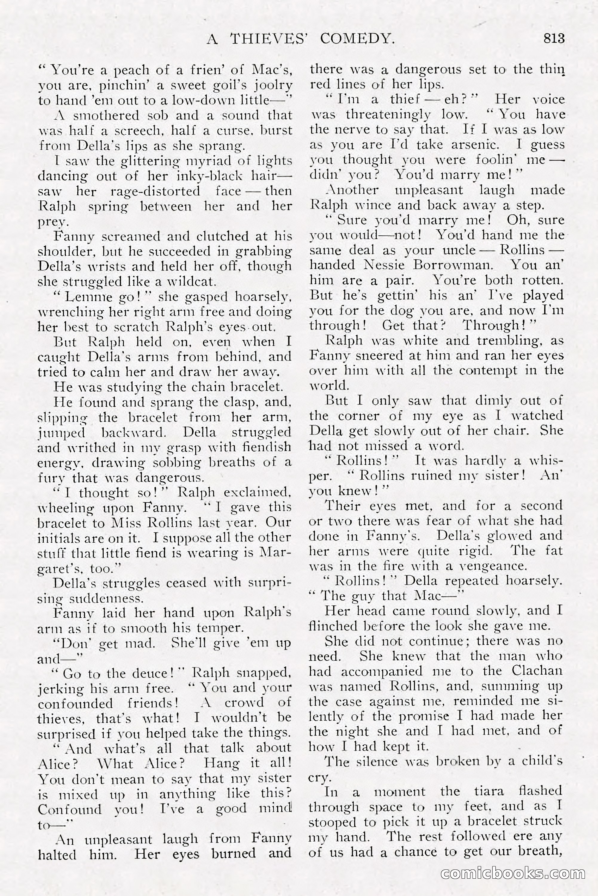 The All-Story Magazine, Dec 1913 — page 103 of 266