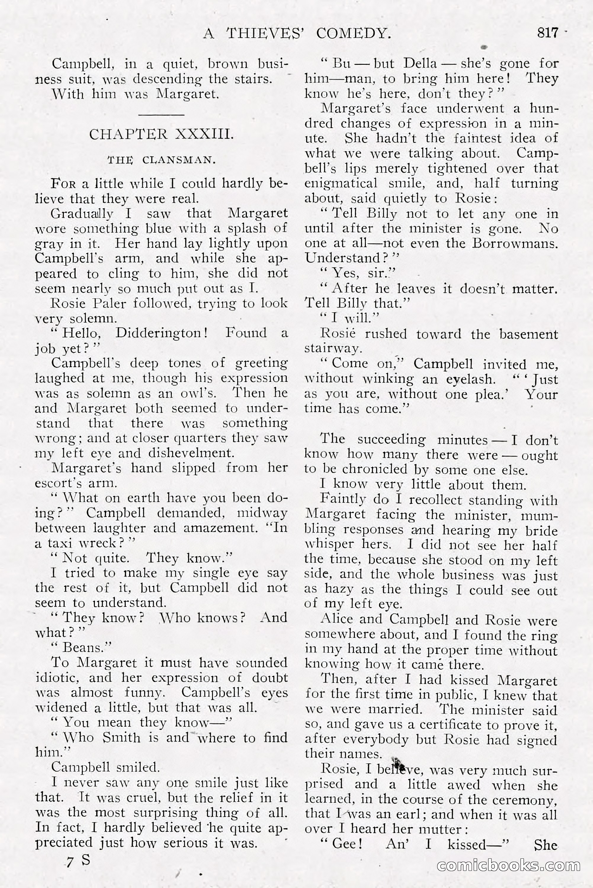 The All-Story Magazine, Dec 1913 — page 107 of 266