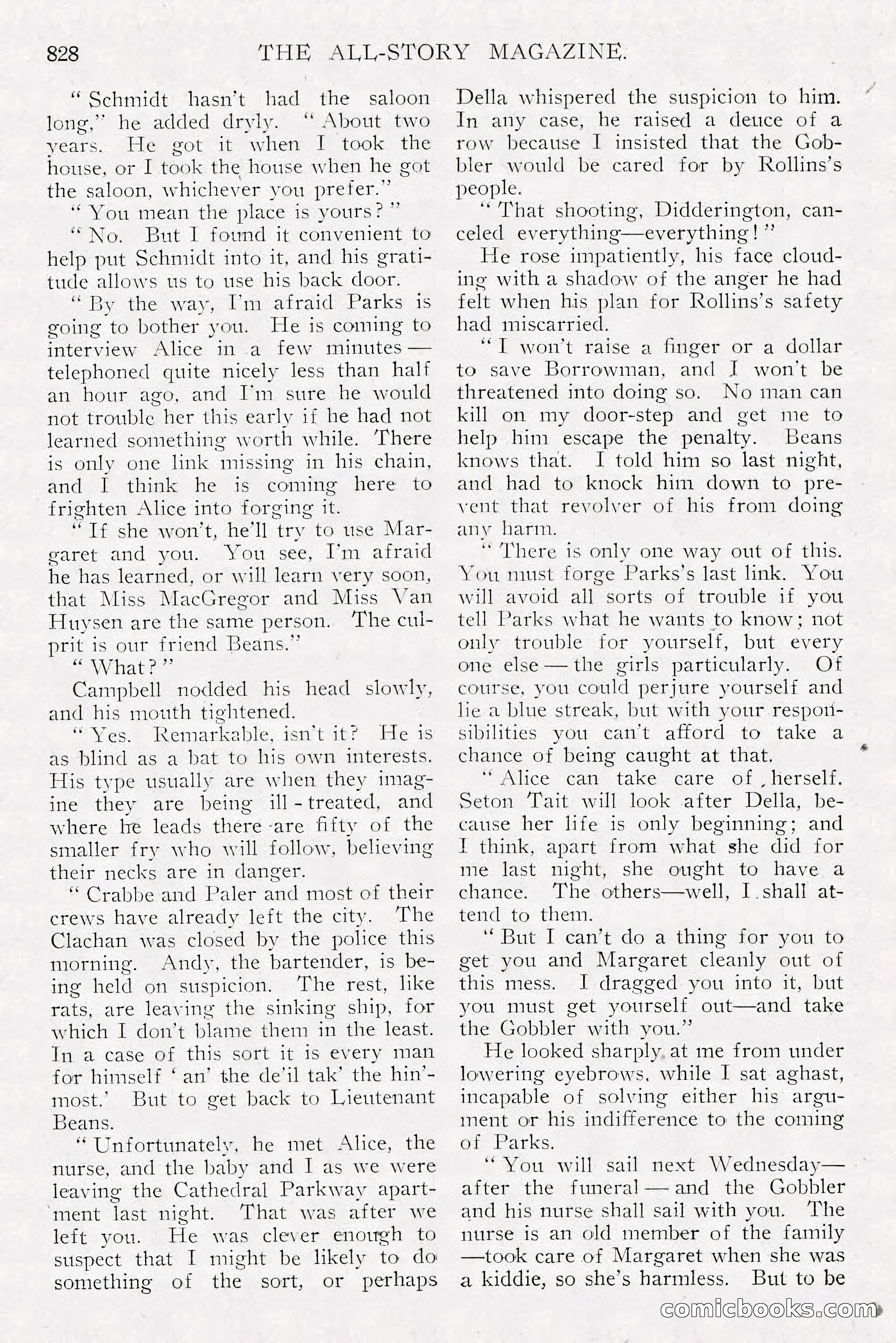 The All-Story Magazine, Dec 1913 — page 118 of 266