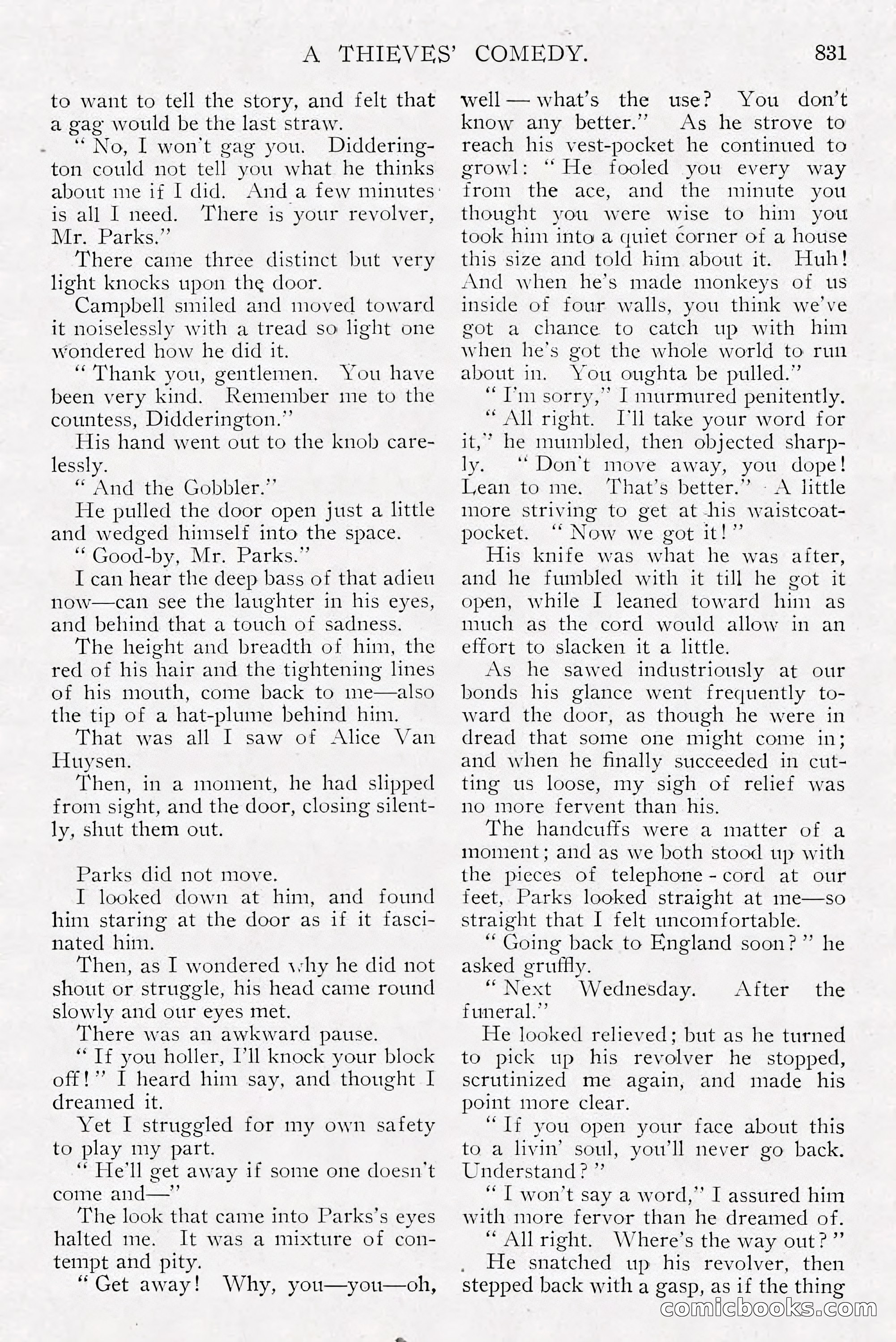 The All-Story Magazine, Dec 1913 — page 121 of 266