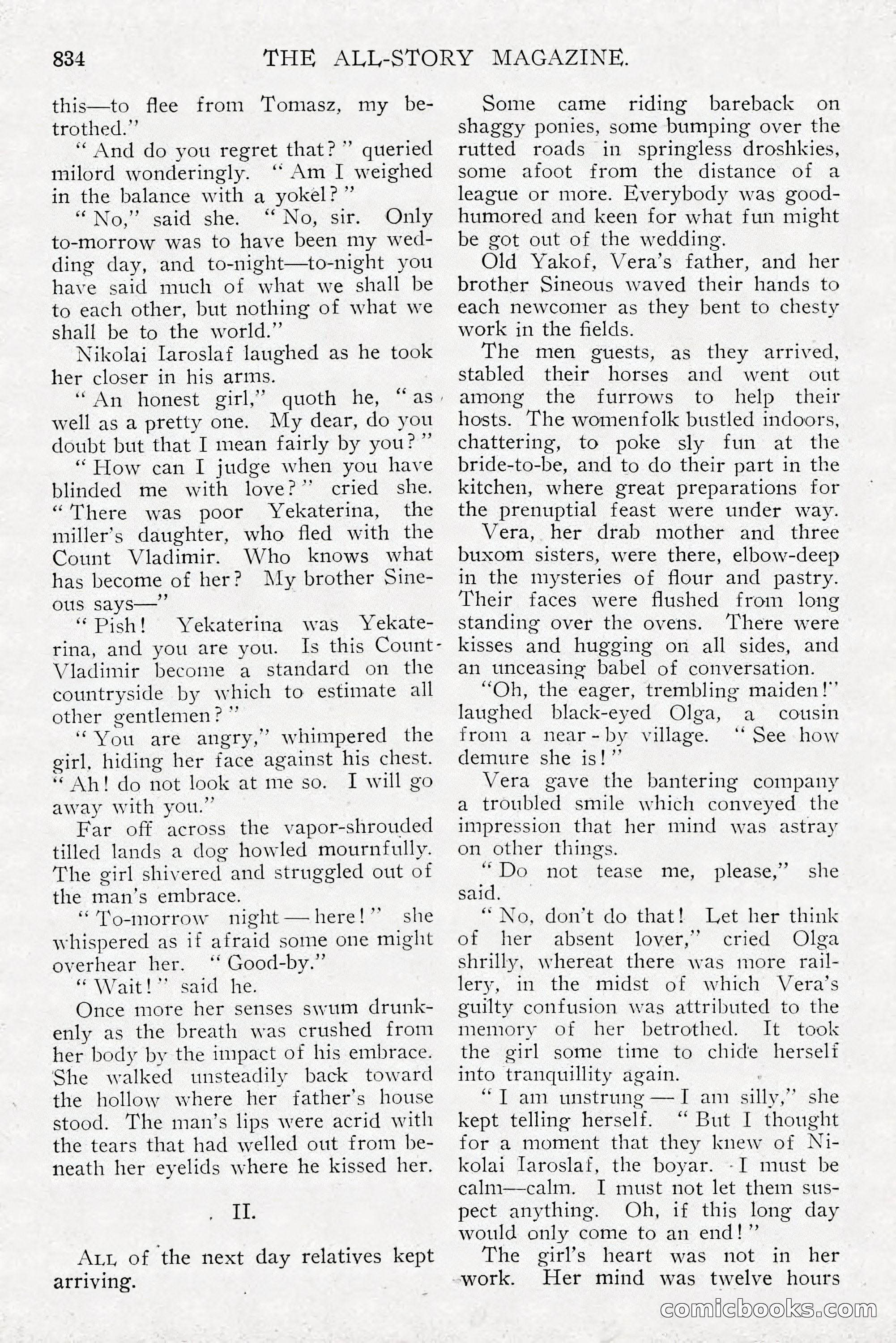 The All-Story Magazine, Dec 1913 — page 124 of 266