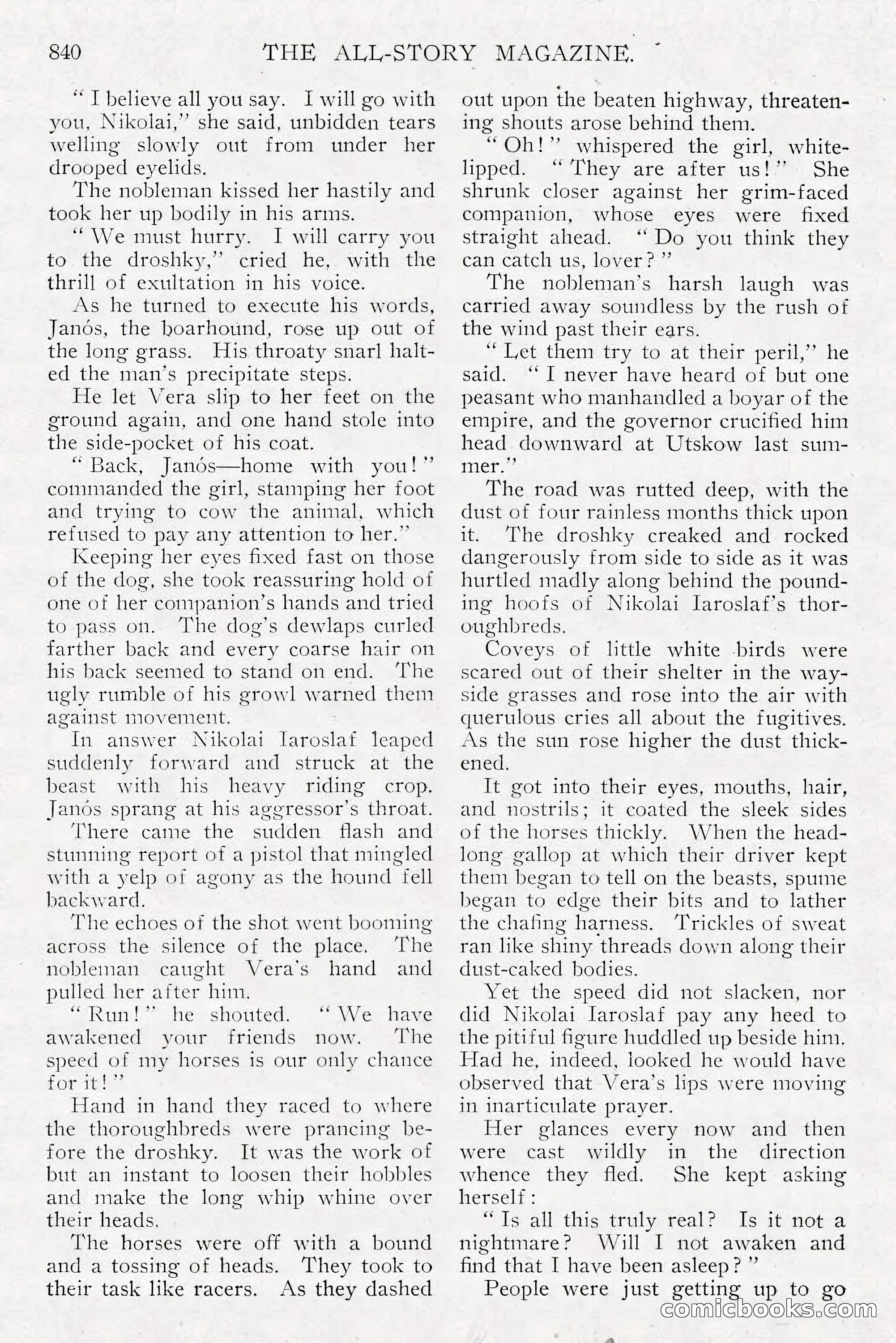 The All-Story Magazine, Dec 1913 — page 130 of 266
