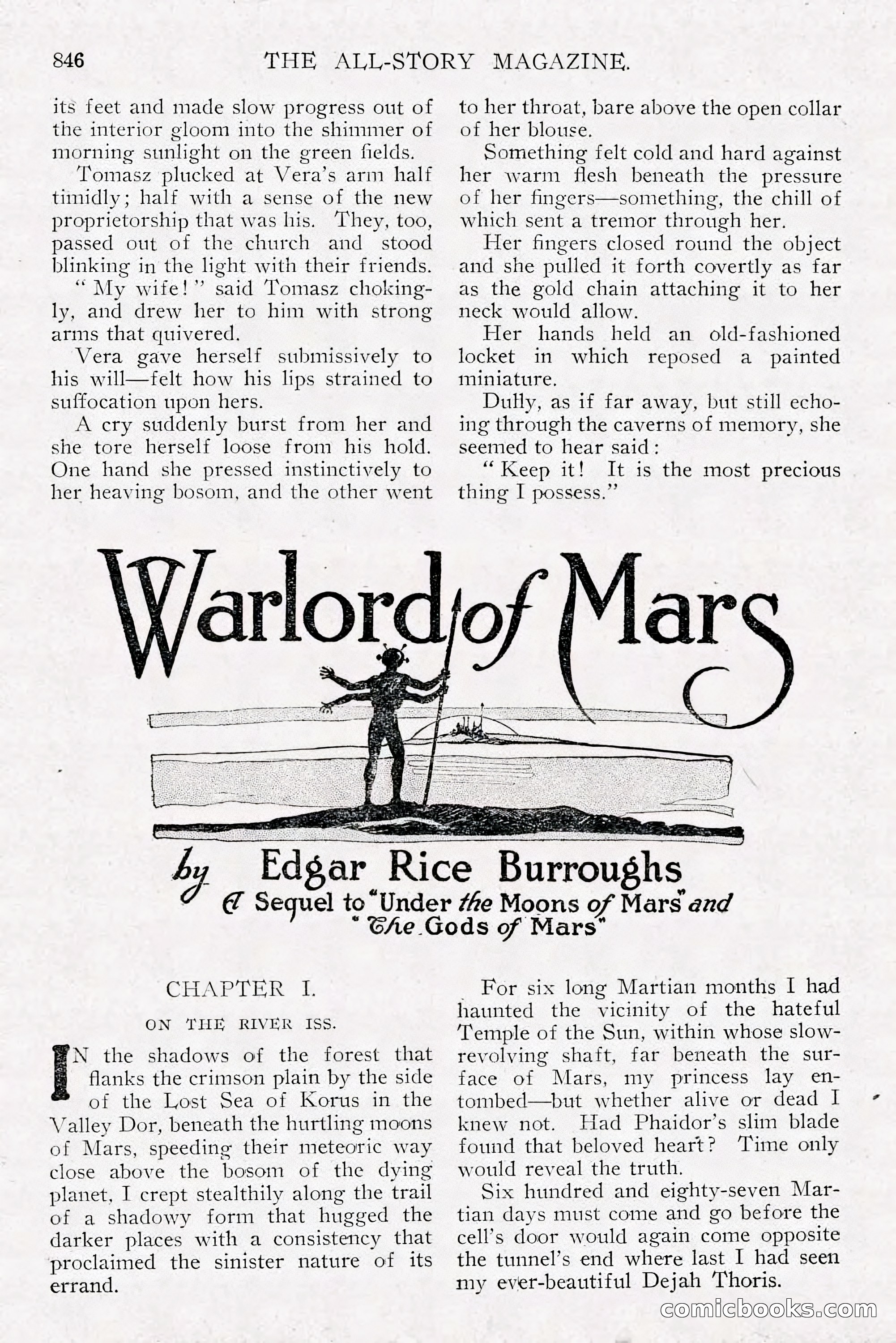 The All-Story Magazine, Dec 1913 — page 136 of 266