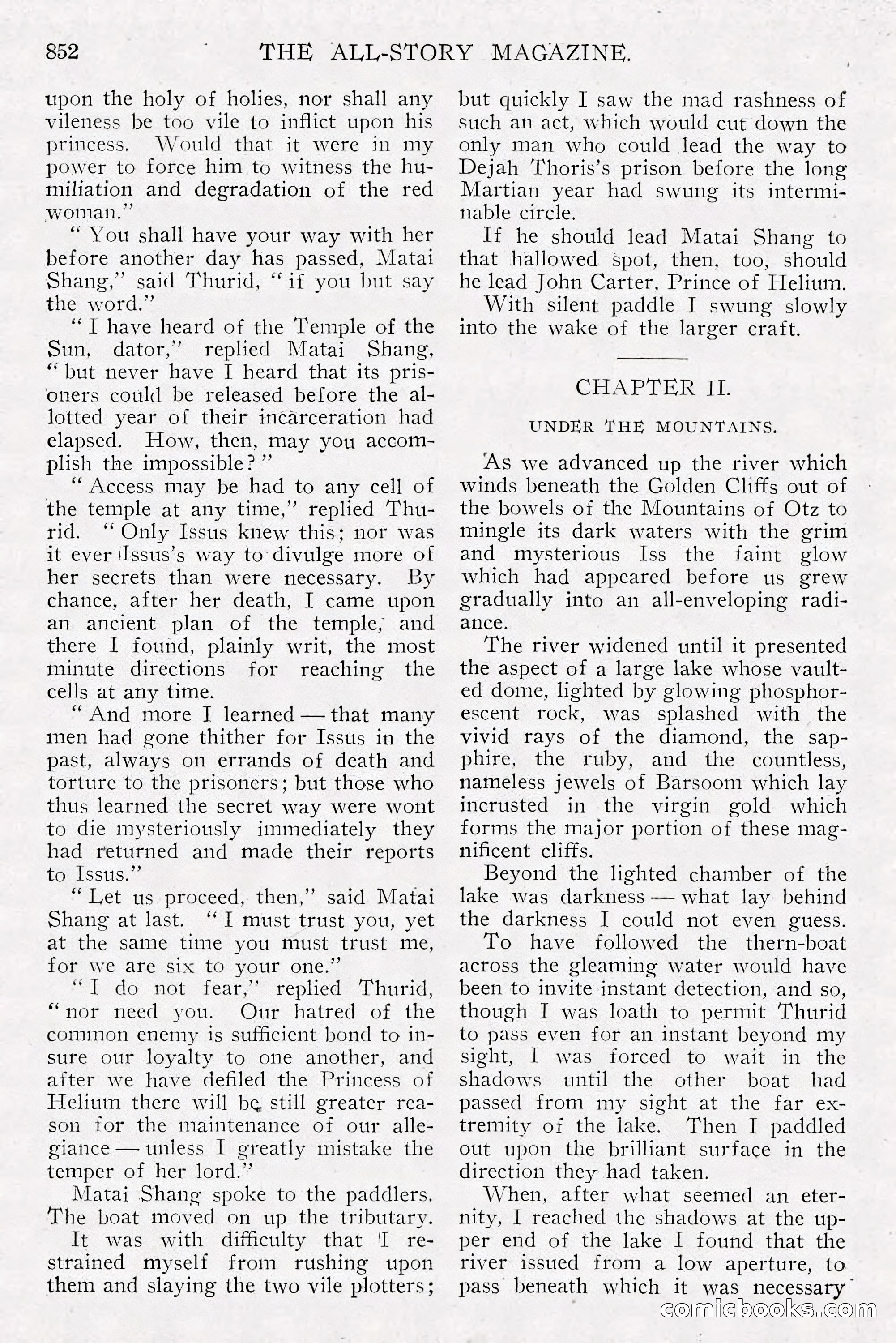 The All-Story Magazine, Dec 1913 — page 142 of 266