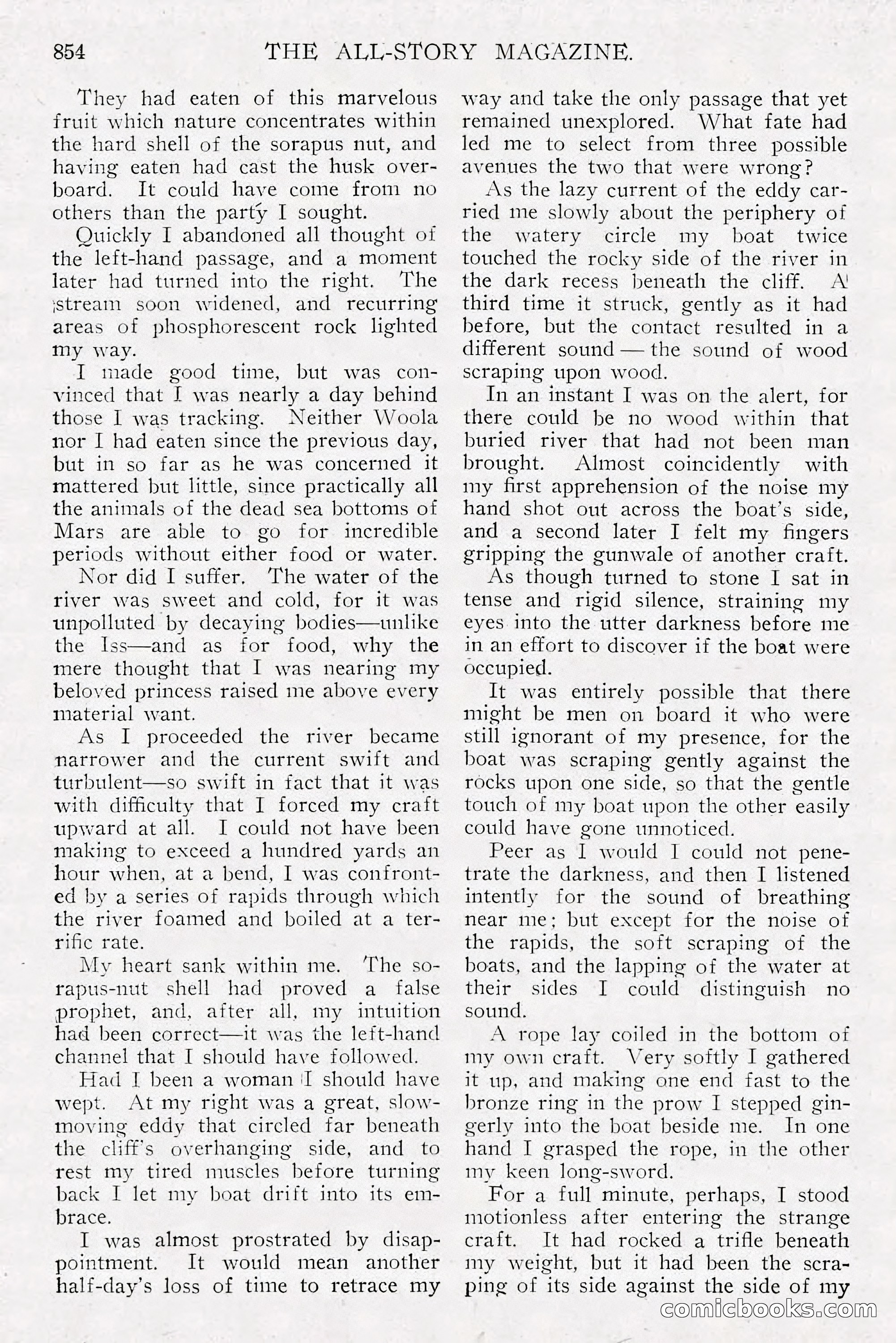 The All-Story Magazine, Dec 1913 — page 144 of 266