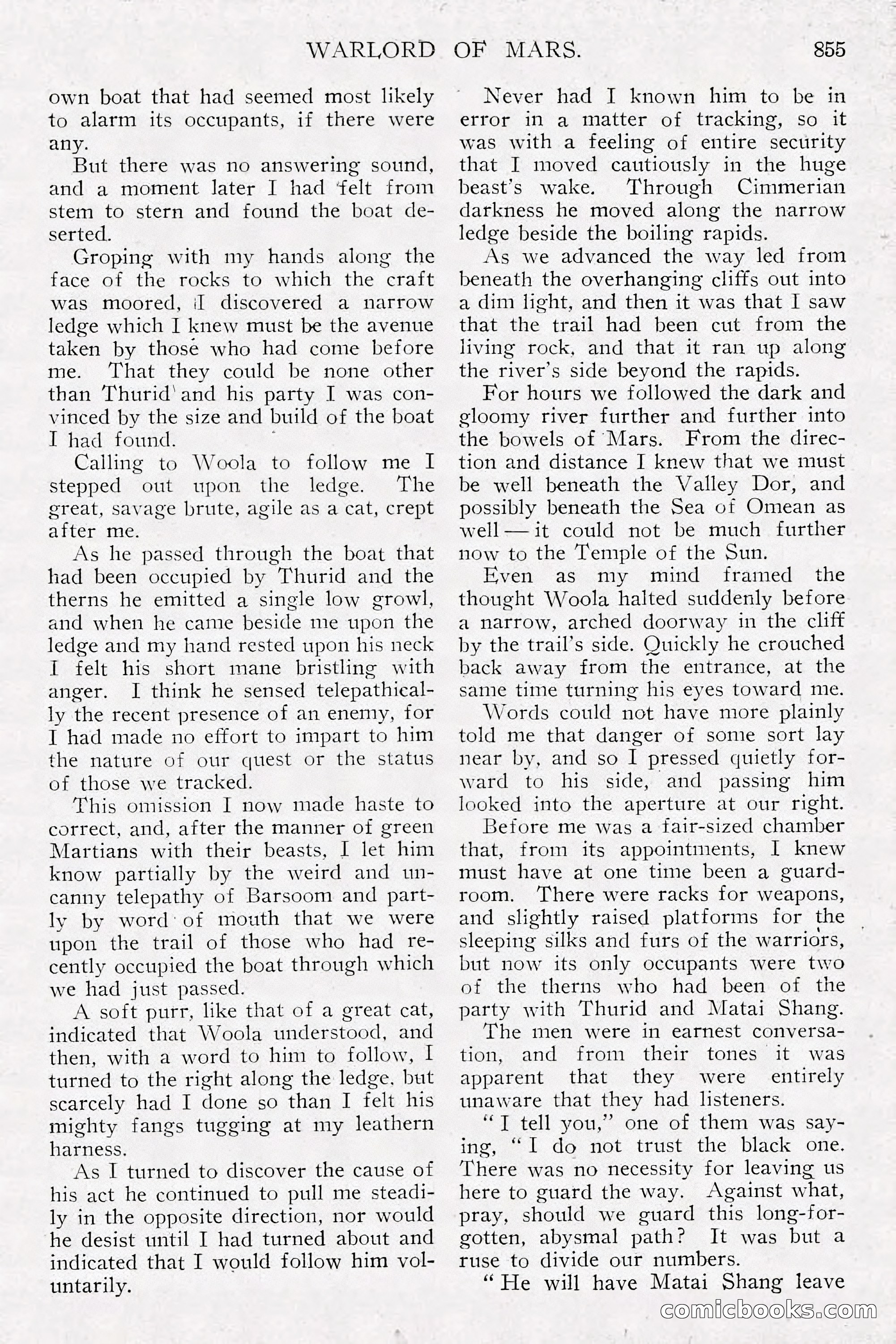 The All-Story Magazine, Dec 1913 — page 145 of 266