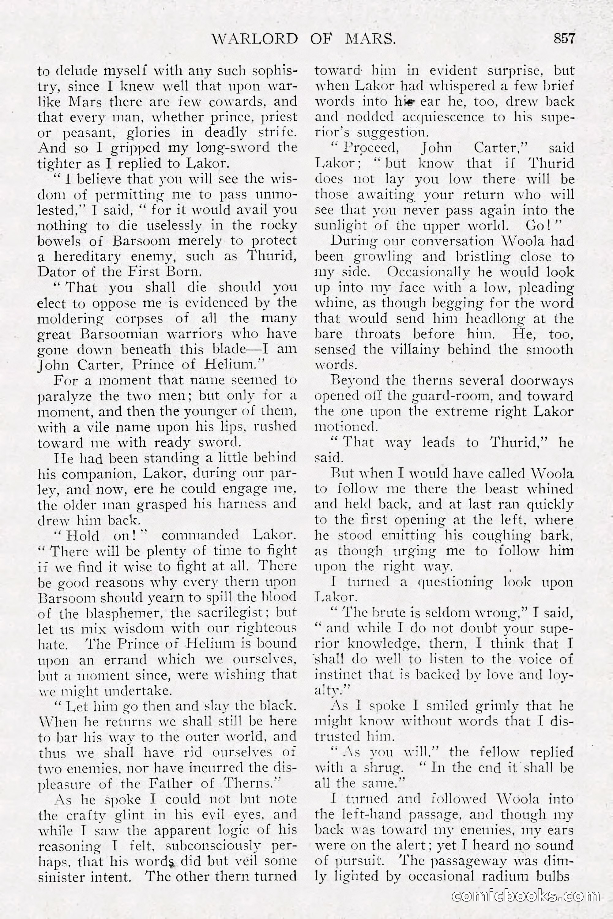 The All-Story Magazine, Dec 1913 — page 147 of 266