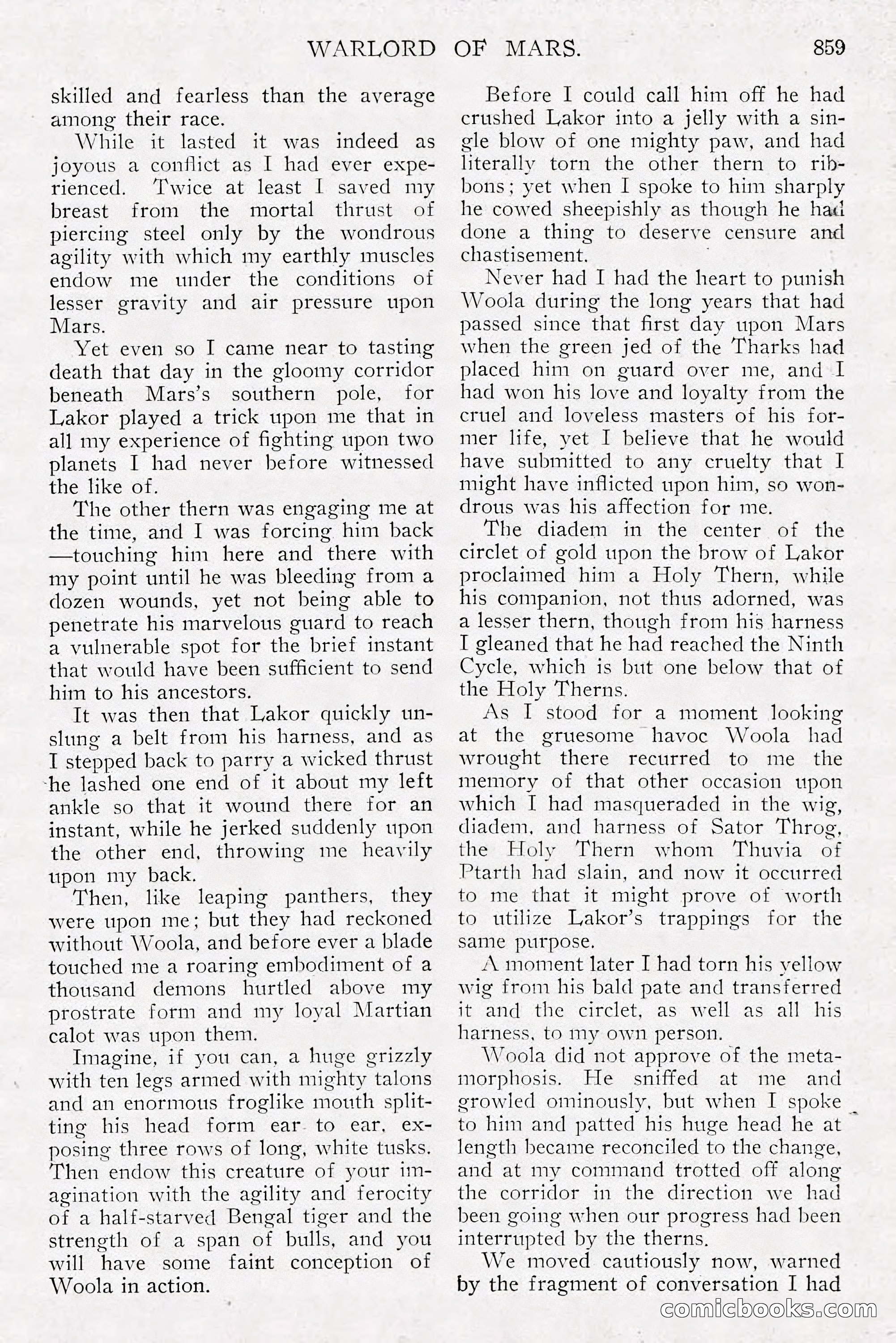 The All-Story Magazine, Dec 1913 — page 149 of 266