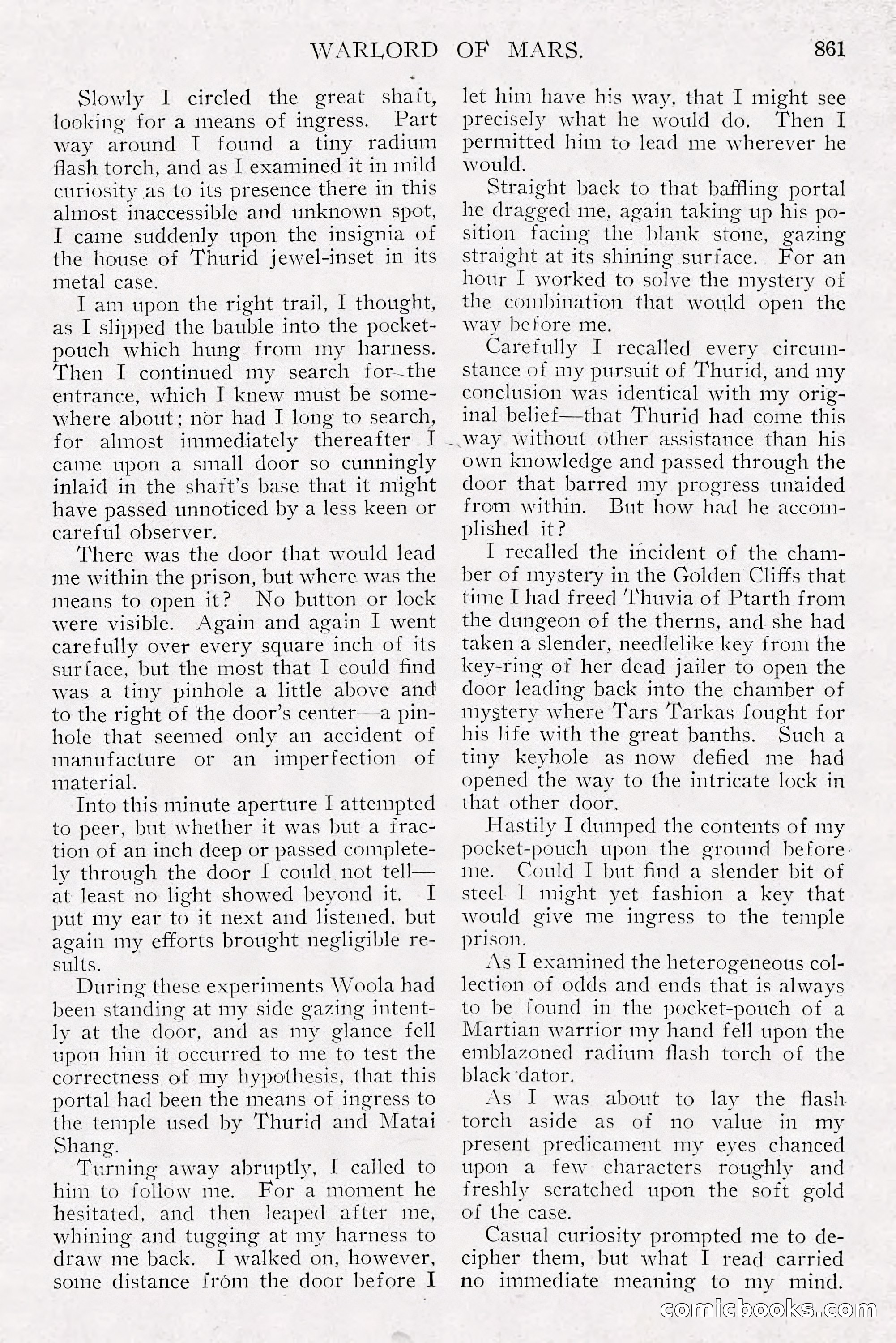 The All-Story Magazine, Dec 1913 — page 151 of 266