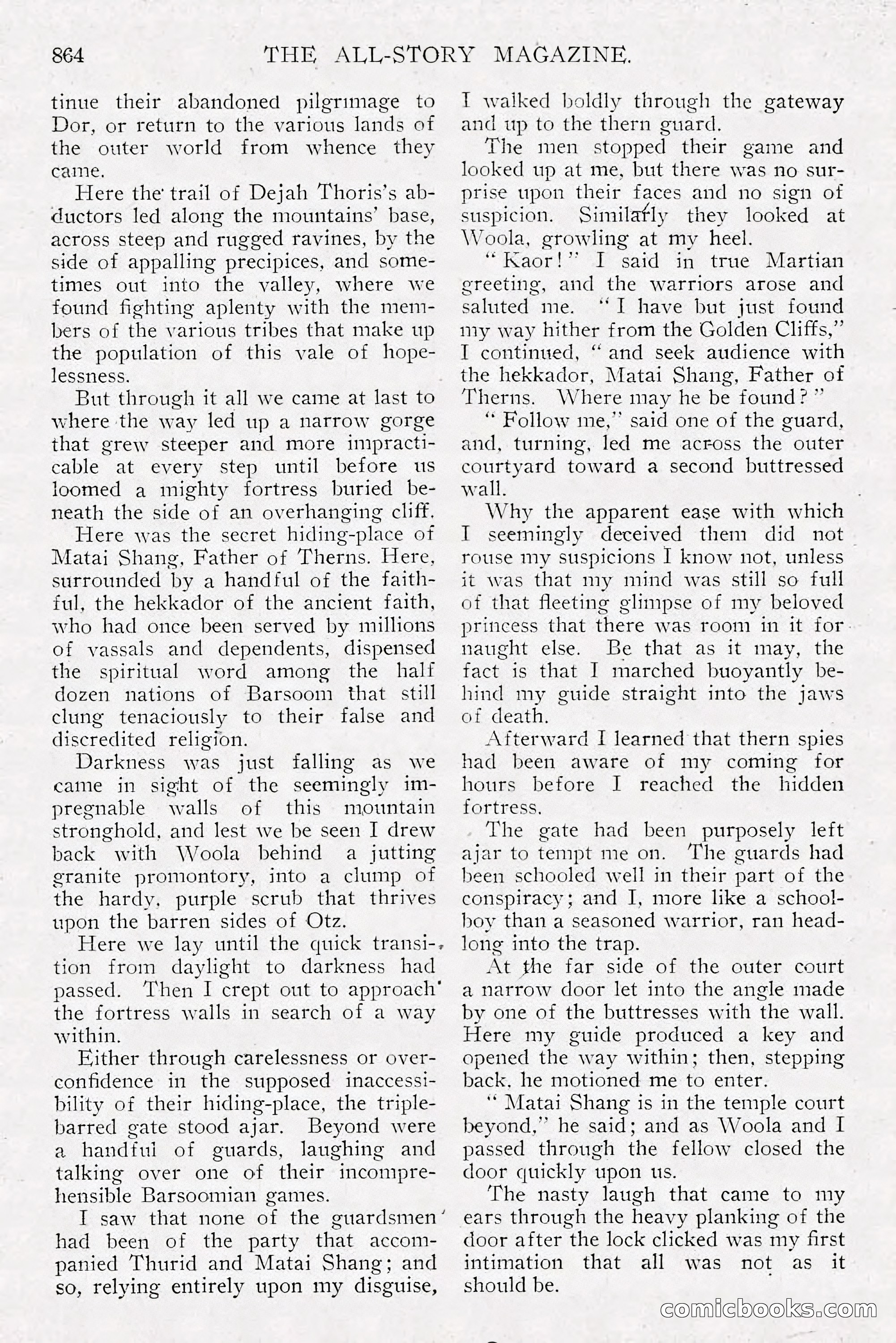 The All-Story Magazine, Dec 1913 — page 154 of 266