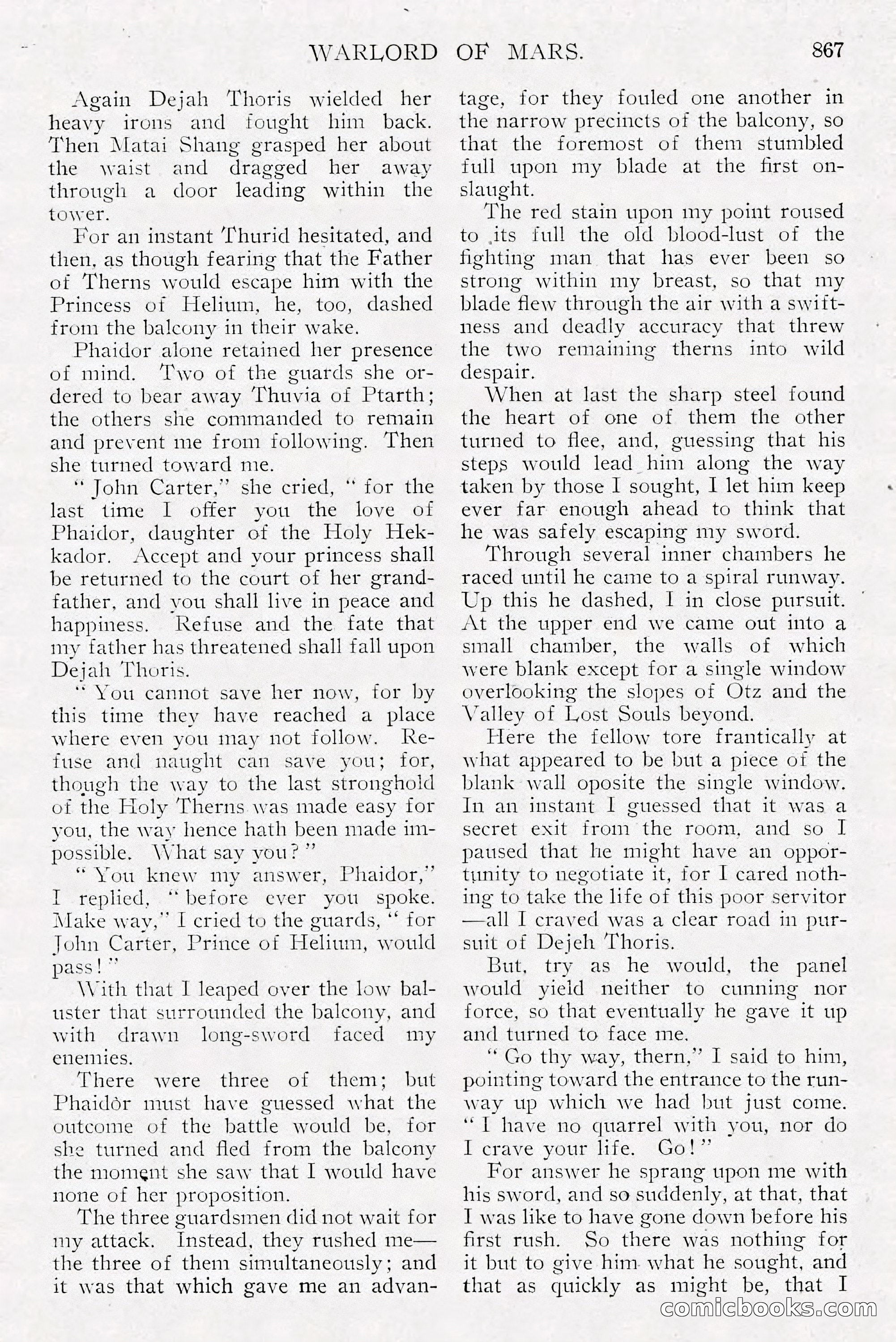 The All-Story Magazine, Dec 1913 — page 157 of 266