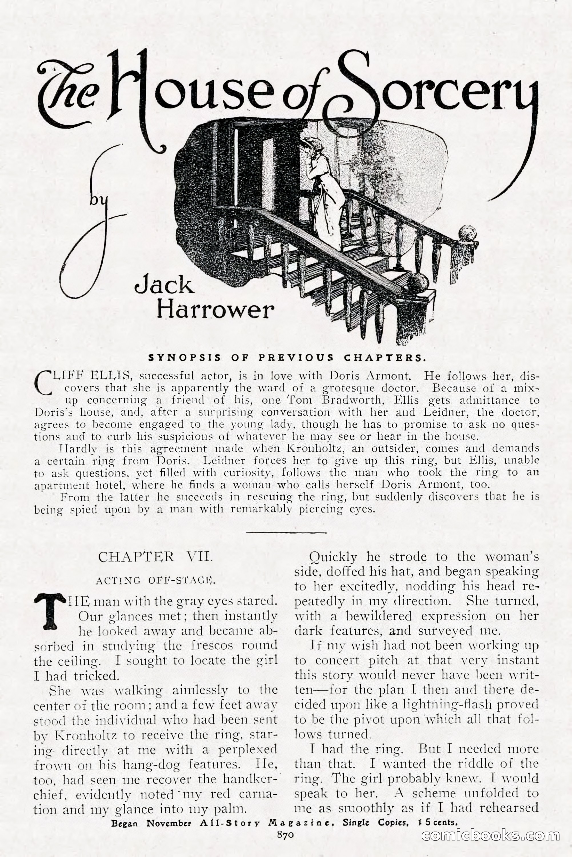The All-Story Magazine, Dec 1913 — page 160 of 266