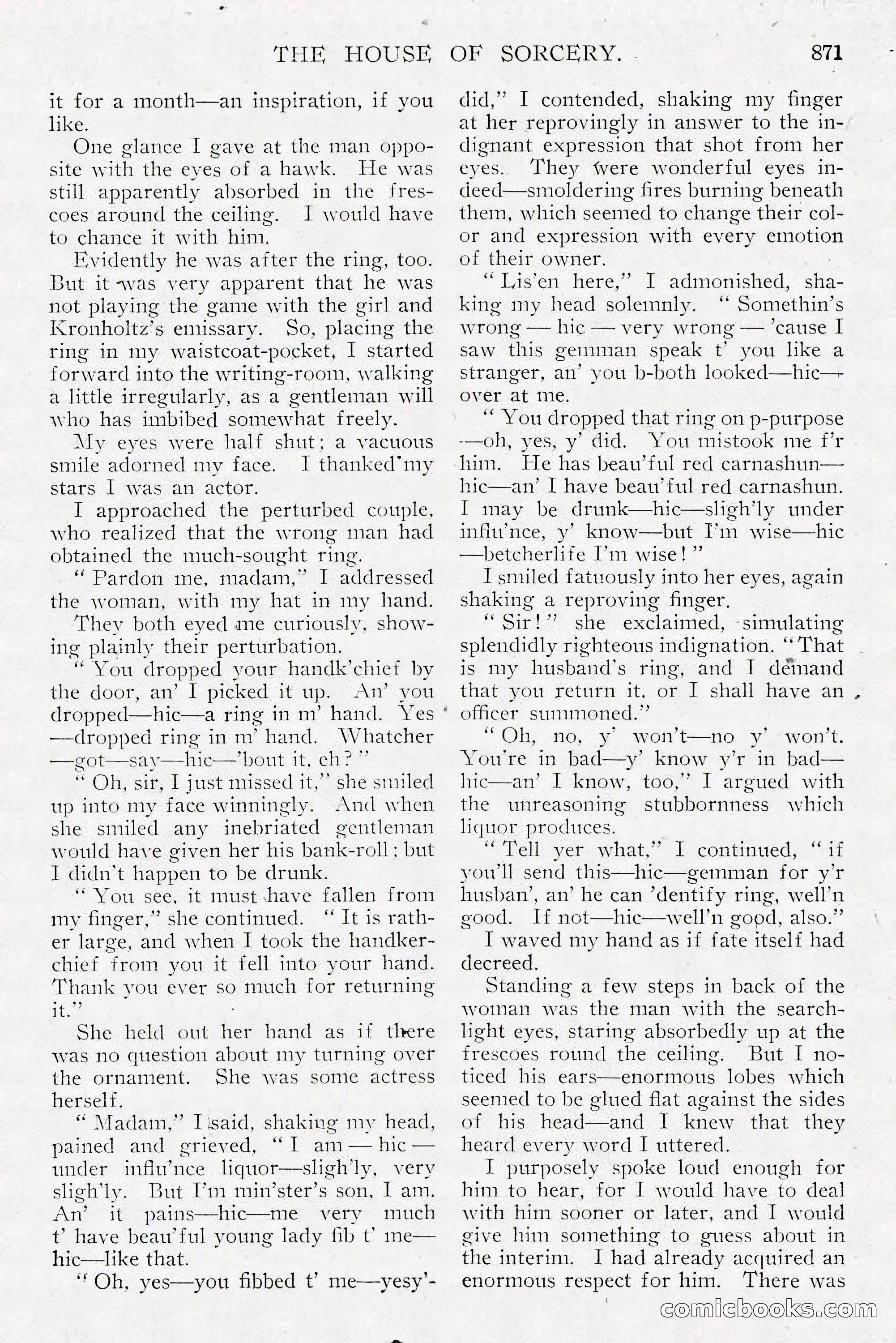 The All-Story Magazine, Dec 1913 — page 161 of 266