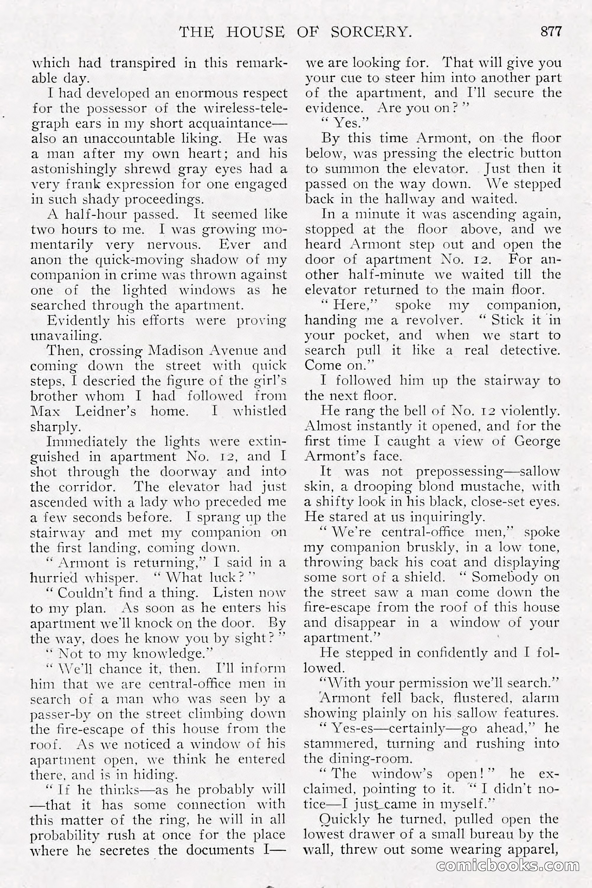 The All-Story Magazine, Dec 1913 — page 167 of 266